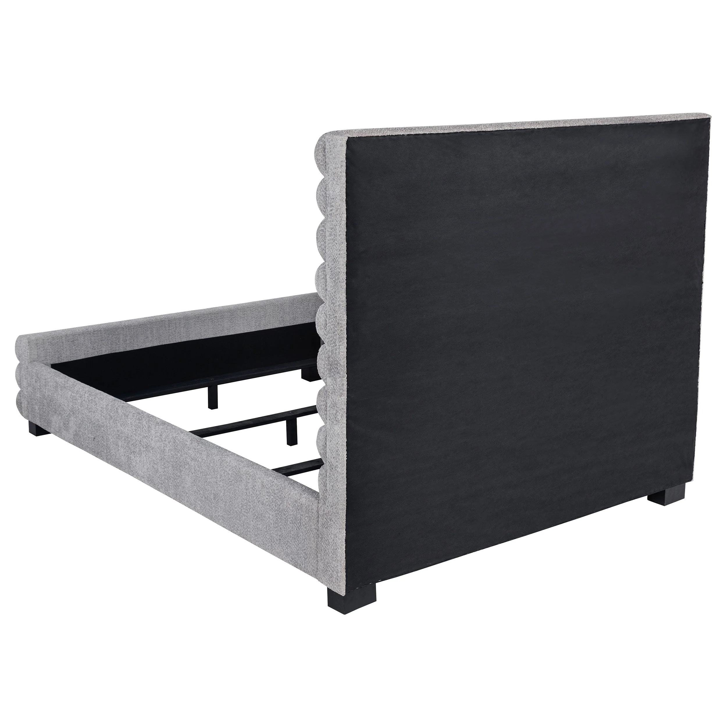 Patricia 58-inch Boucle Upholstered Bed Grey - Image 16
