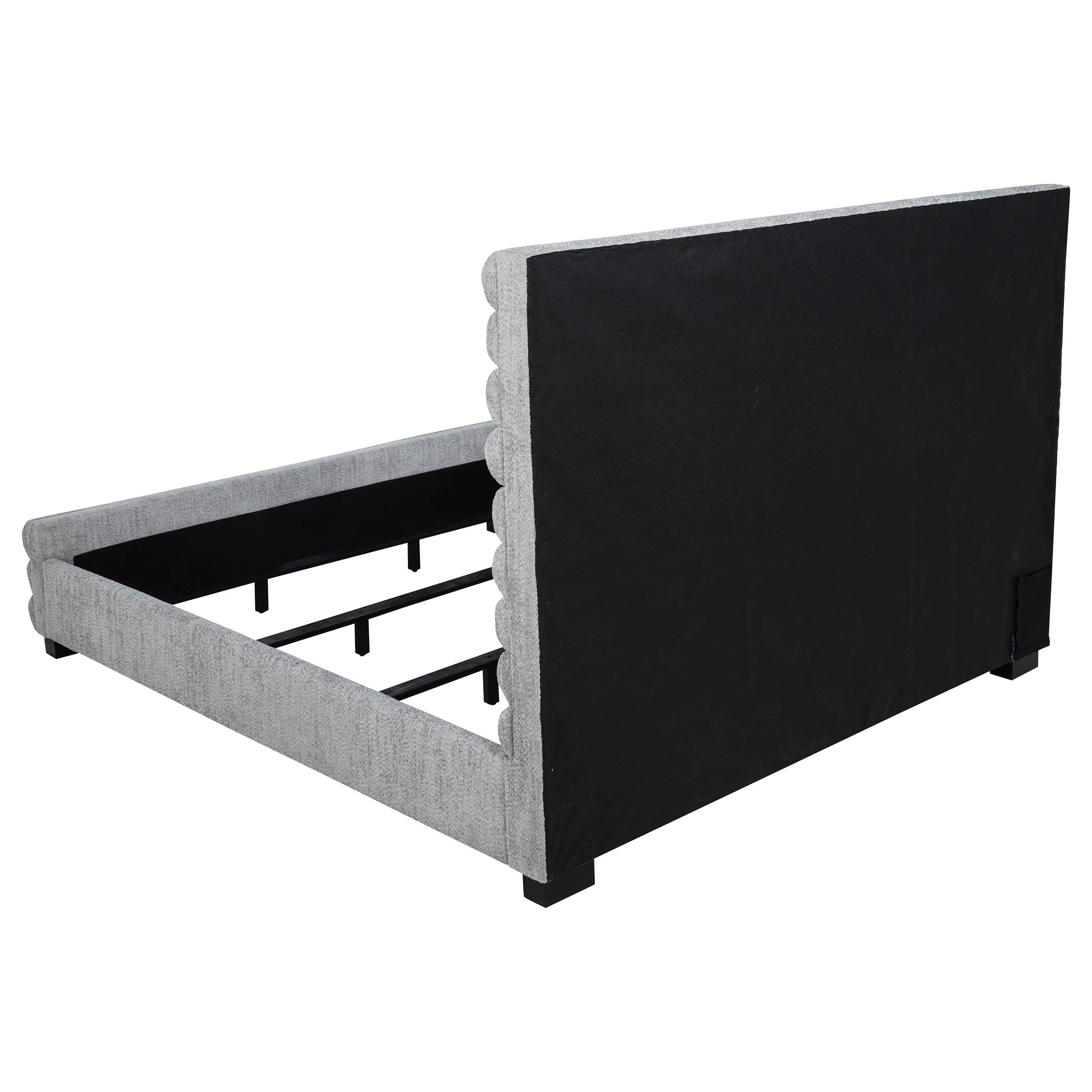 Patricia 58-inch Boucle Upholstered Bed Grey - Image 18