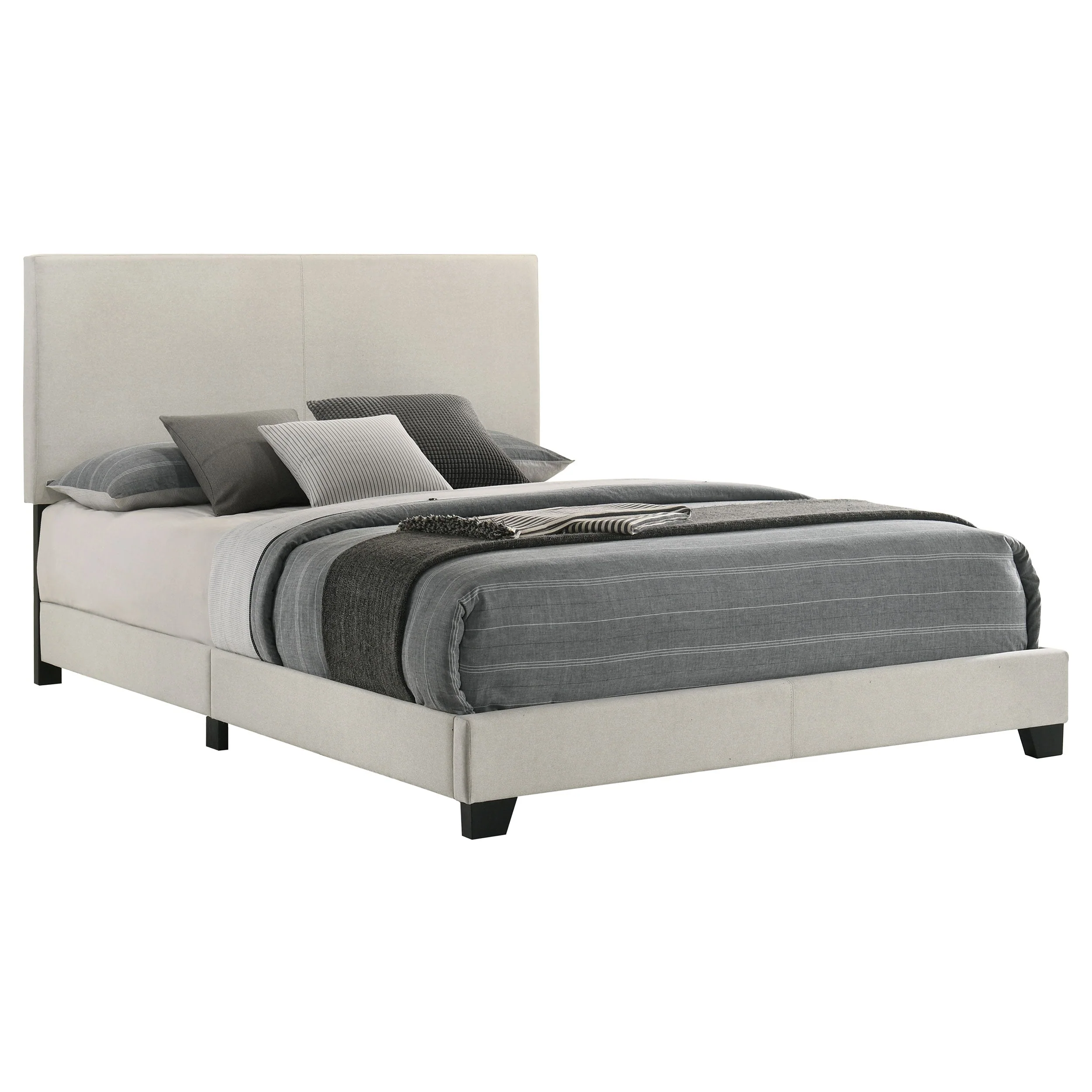 Dorian Fabric Upholstered Panel Bed - Image 36
