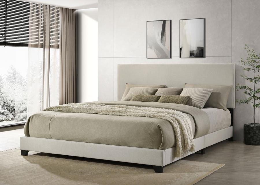Dorian Fabric Upholstered Panel Bed - Image 6
