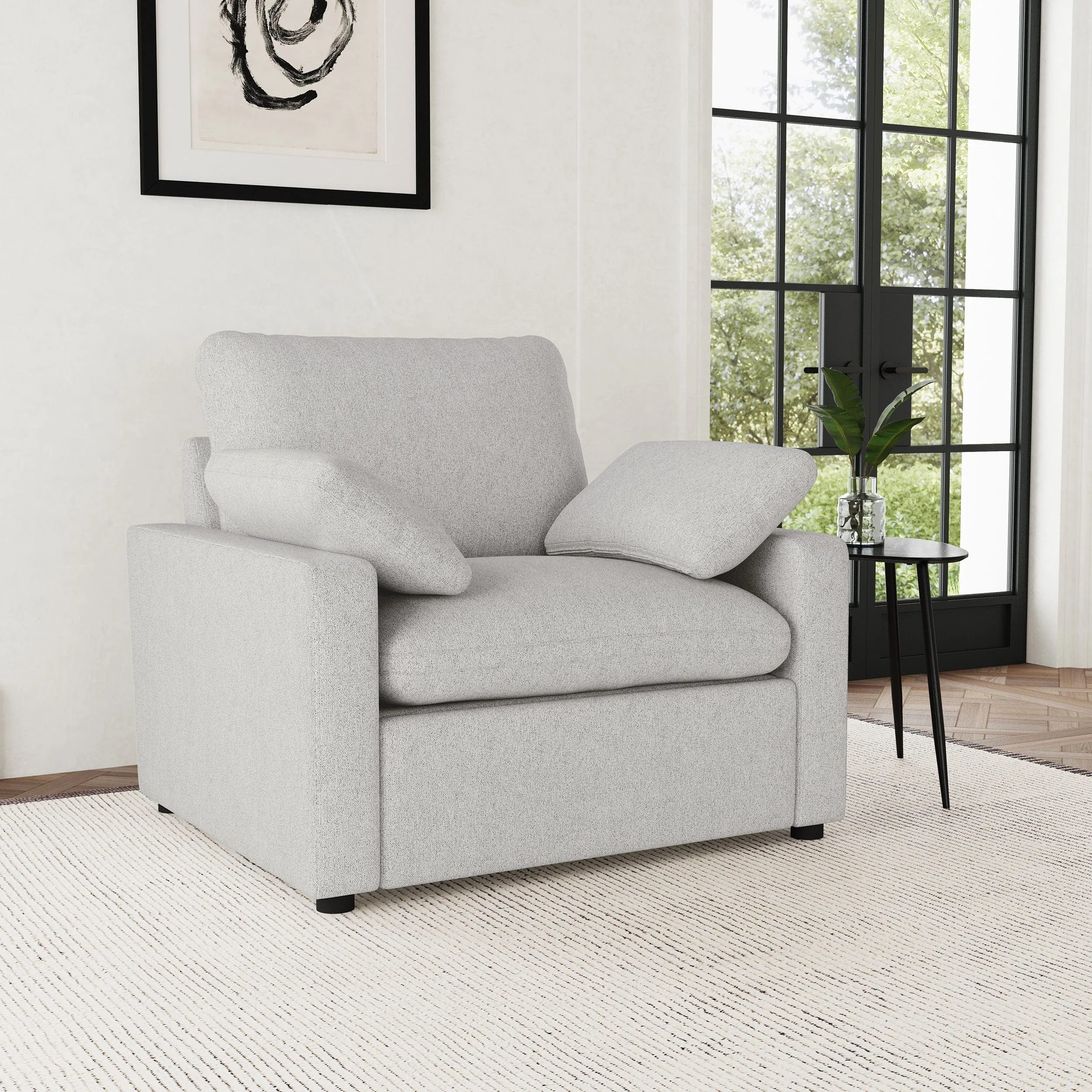Collins Upholstered Power Recliner Chair - Image 5