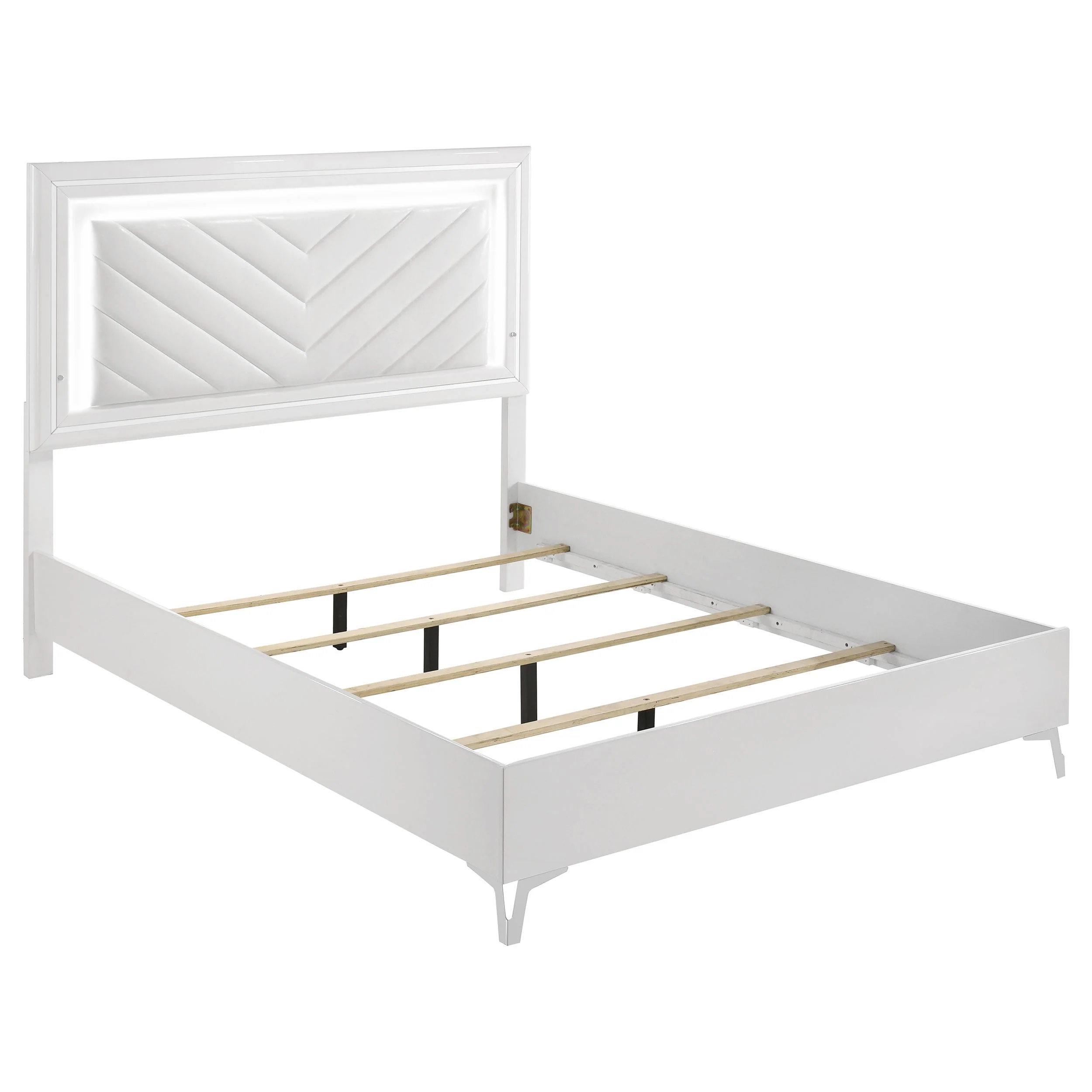 Cassia LED Bedroom Set High Gloss - Image 13