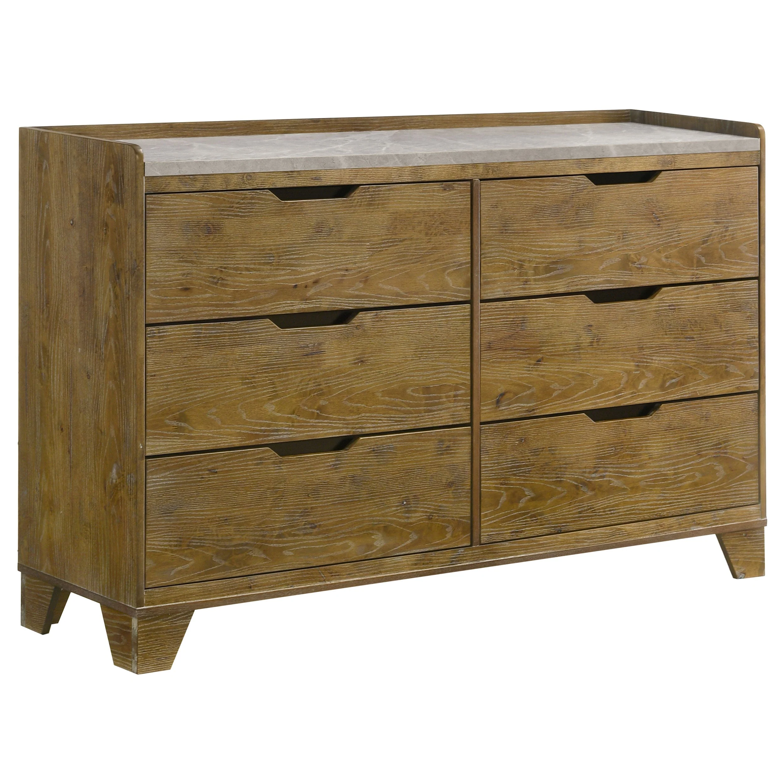 Henderson Bedroom Set Medium Oak - Image 30