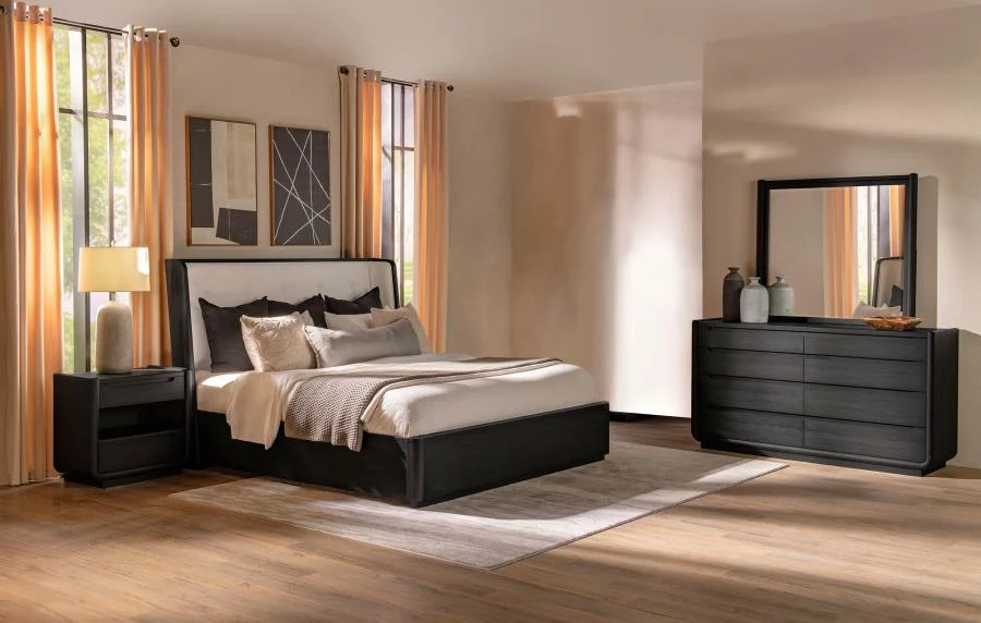 Leandro Bedroom Set Burnished - Image 2
