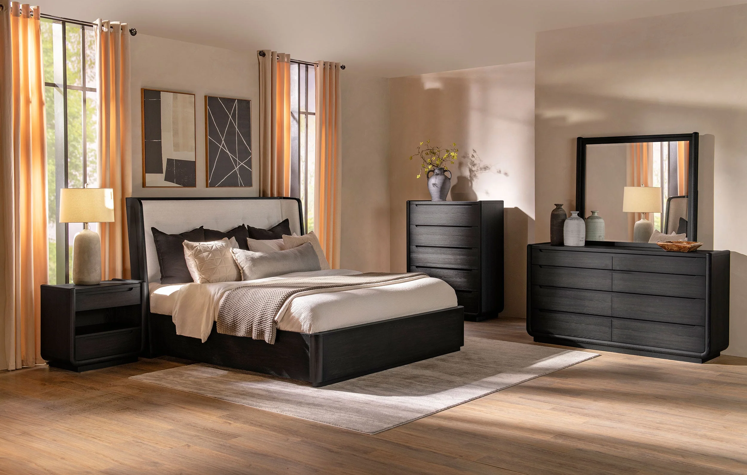 Leandro Bedroom Set Burnished - Image 8