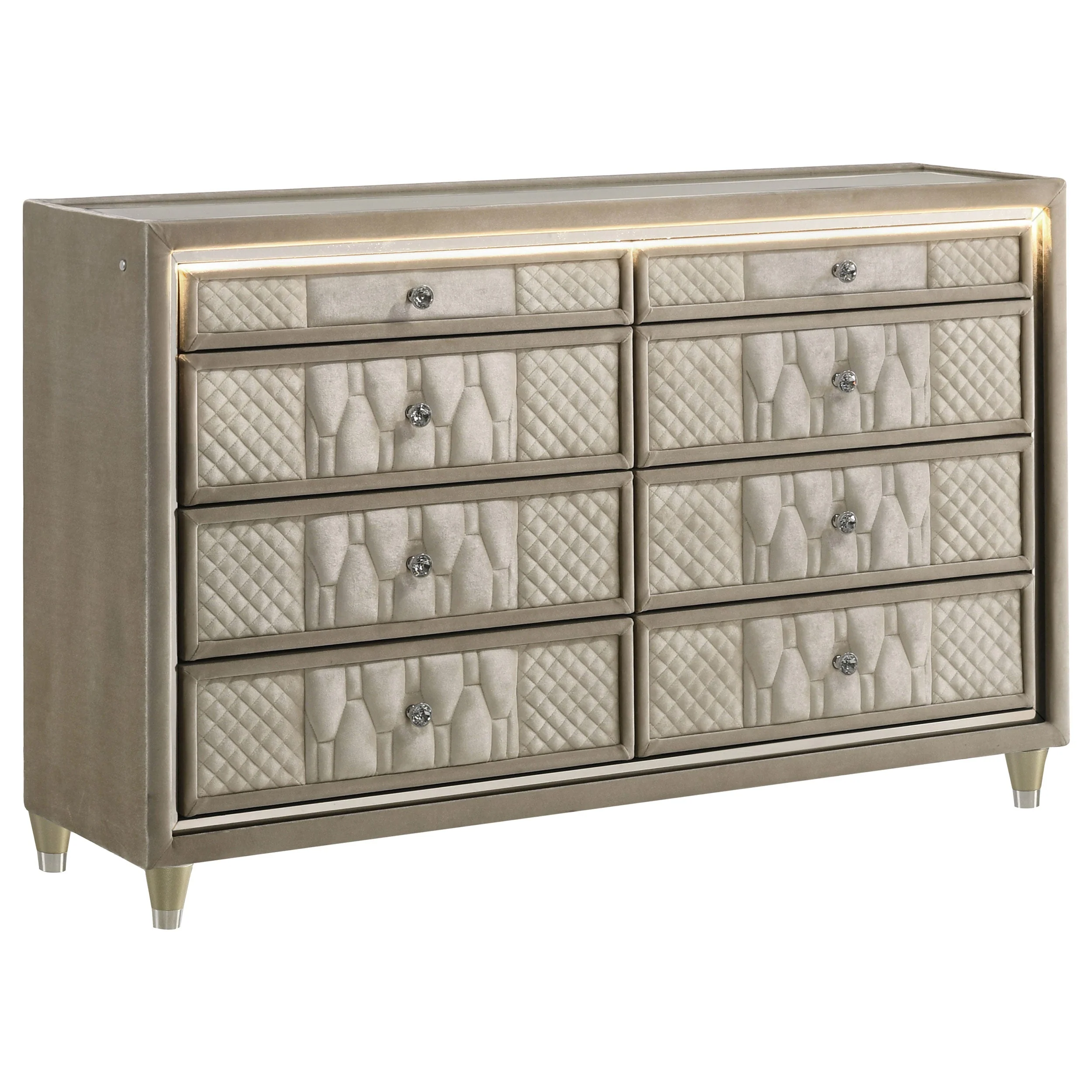 Lorient Bedroom Set Ivory and Camel - Image 62