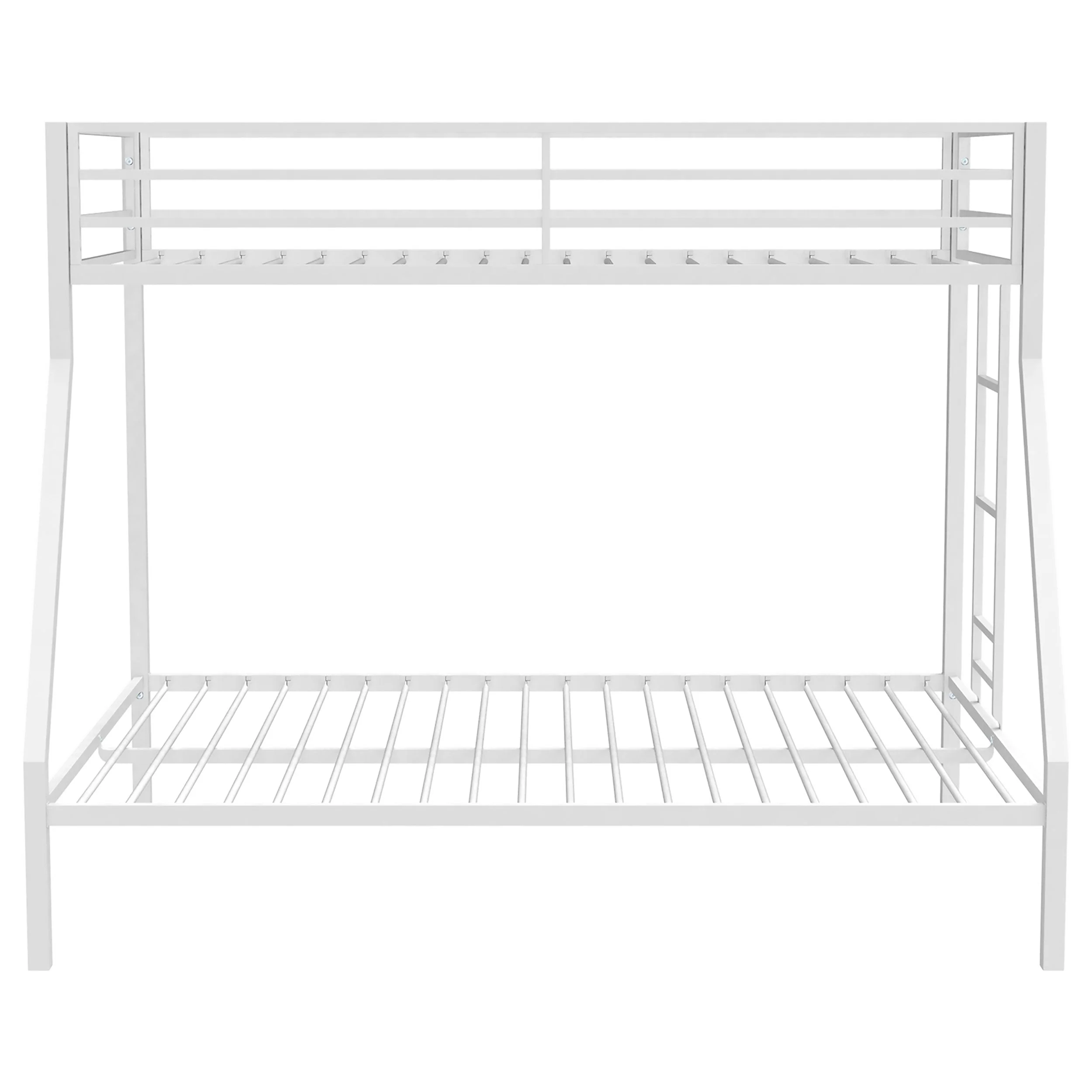 Alevera Metal Twin Over Twin Bunk Bed with Ladder - Image 20