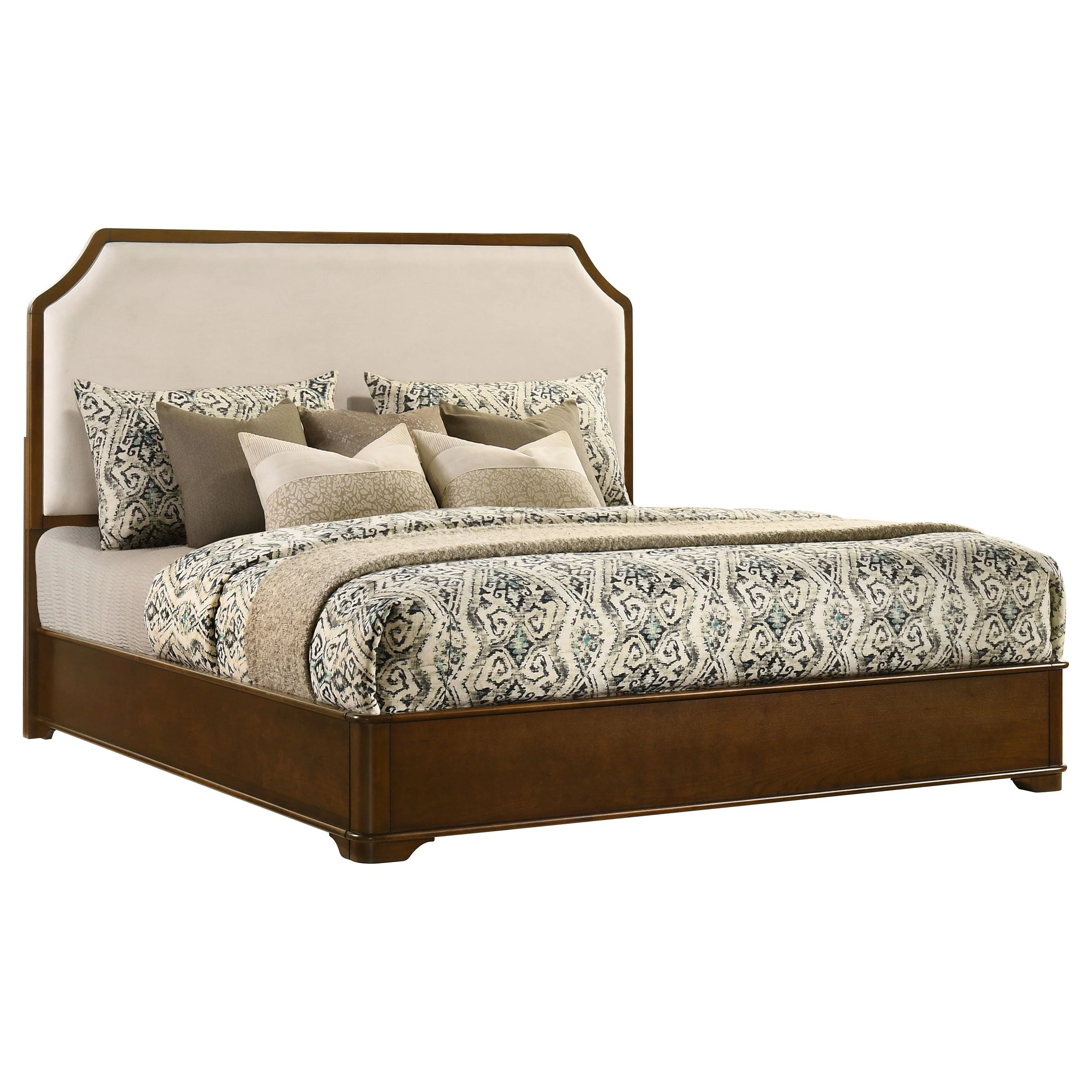 Garland 58-inch Panel Bed Cream and Brown Cherry - Image 8