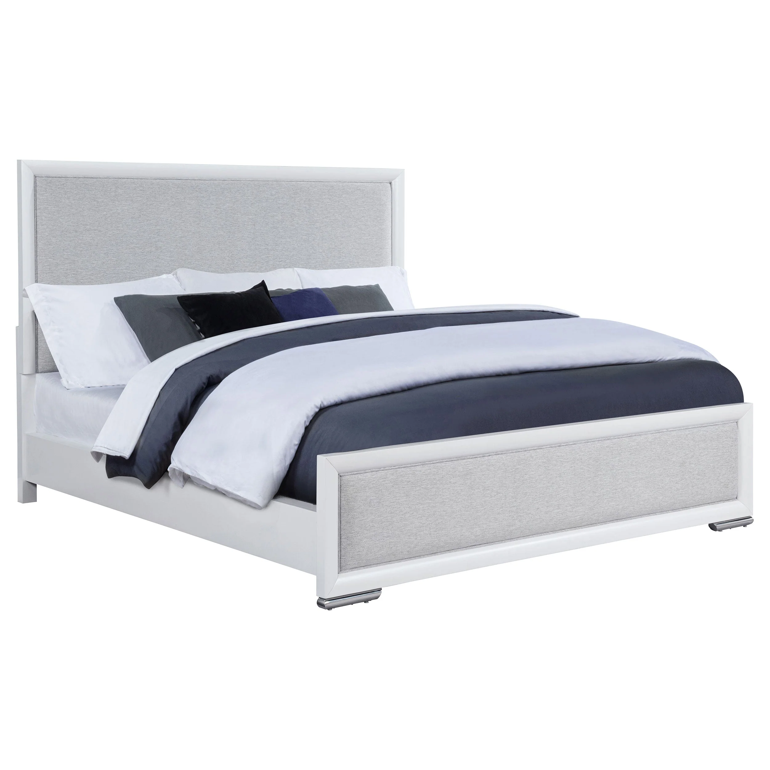 Gracemont 57-inch Panel Bed Grey and - Image 11
