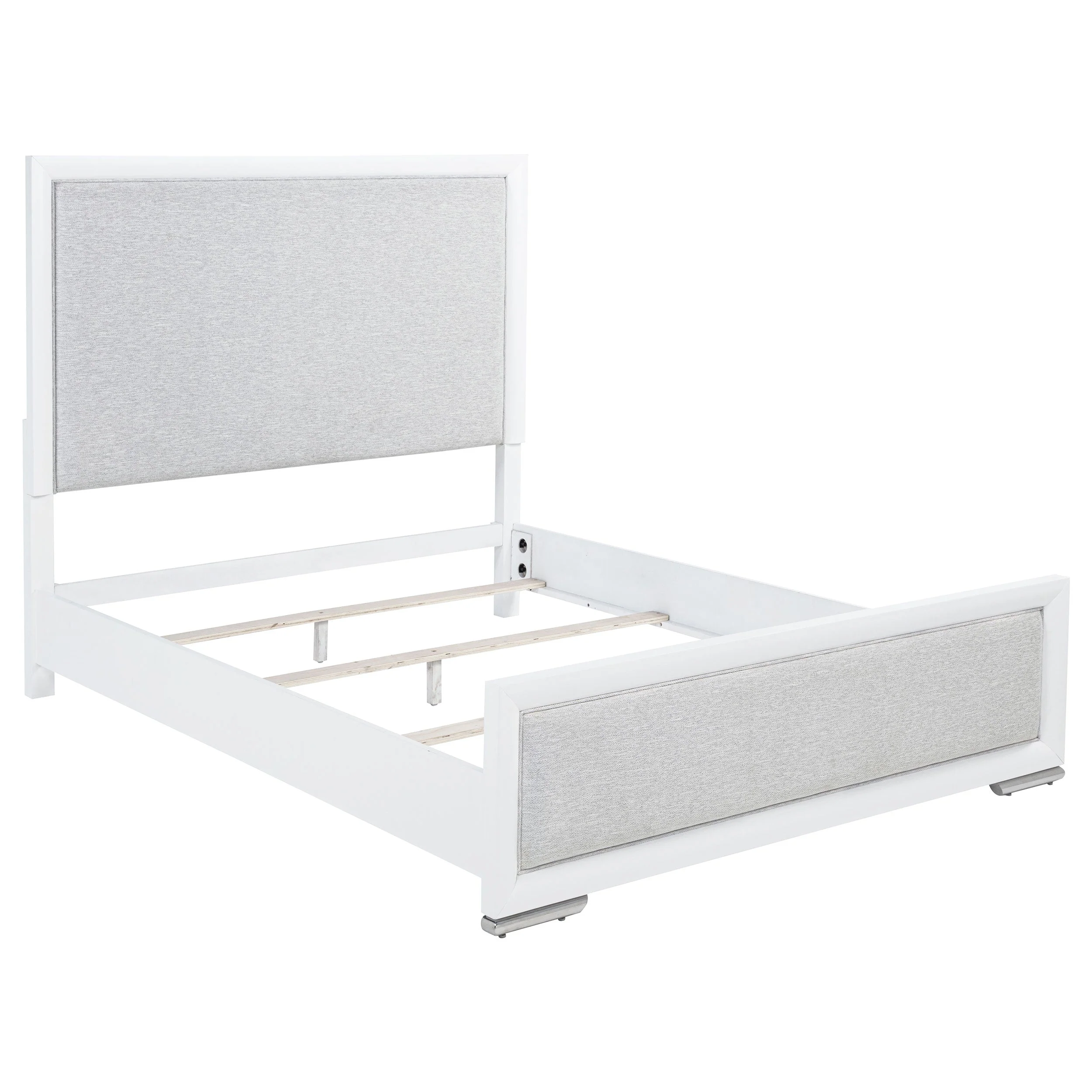 Gracemont 57-inch Panel Bed Grey and - Image 4