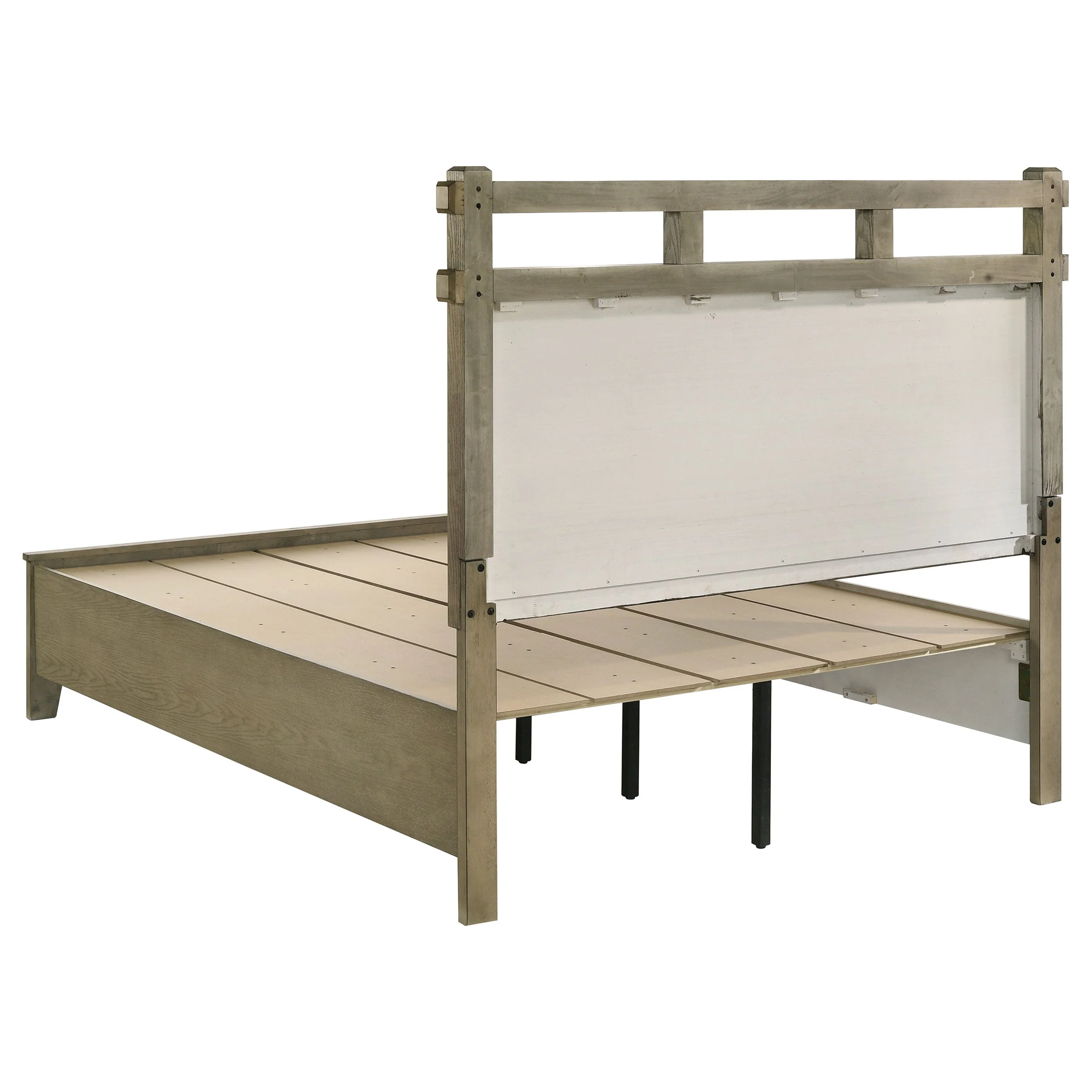 Hazlewood 59-inch Panel Storage Bed Vineyard Oak - Image 11