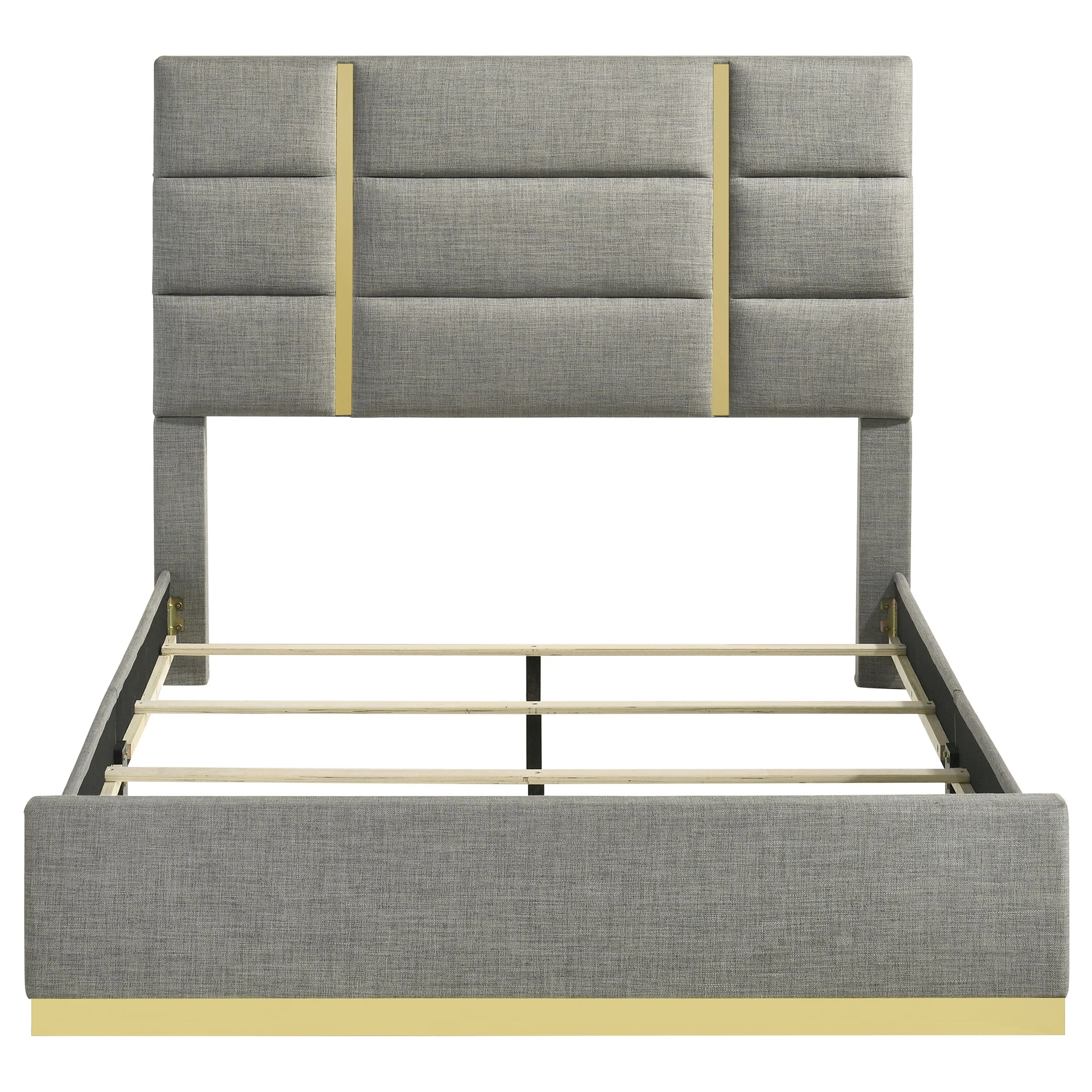 Ines 52-inch Fabric Upholstered Panel Bed - Image 18