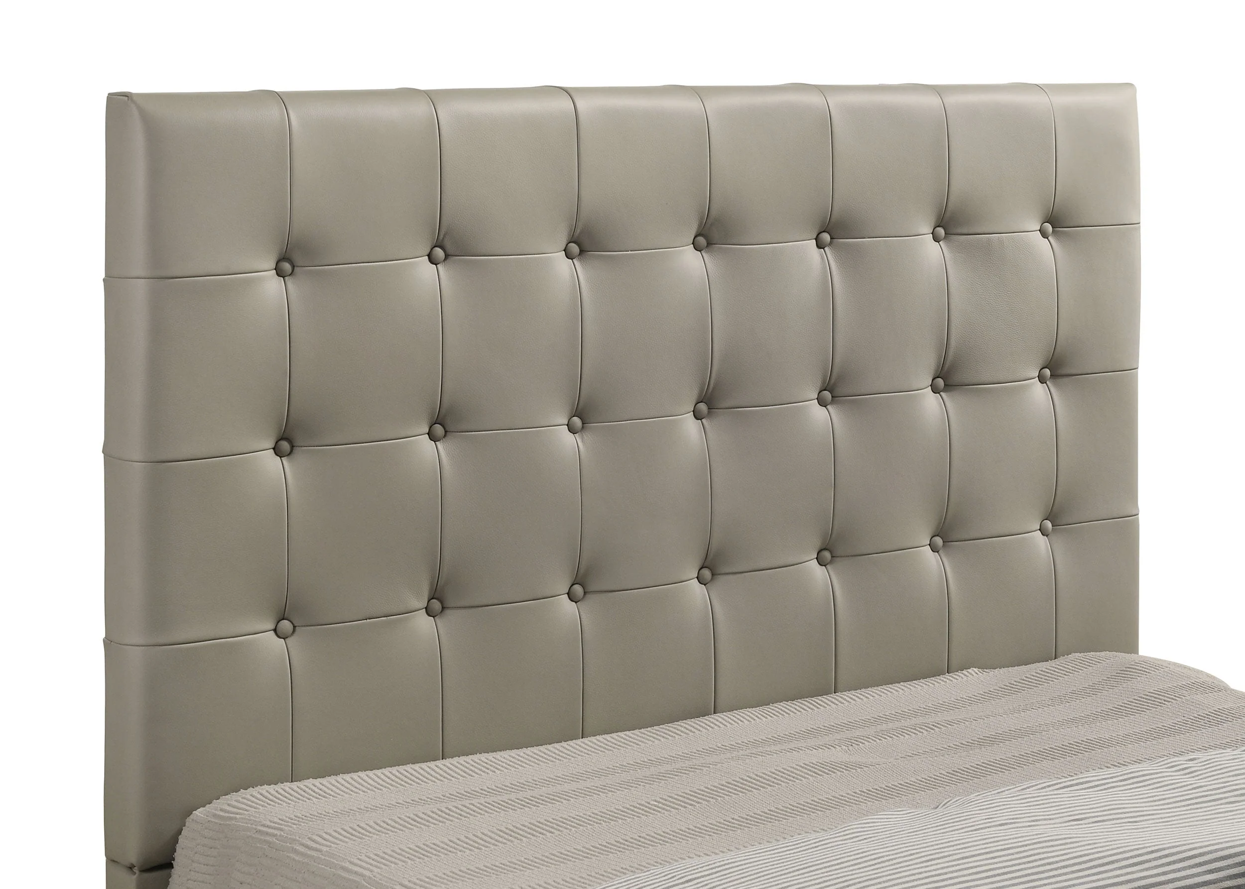 Medley Genuine Leather Panel Platform Bed - Image 31