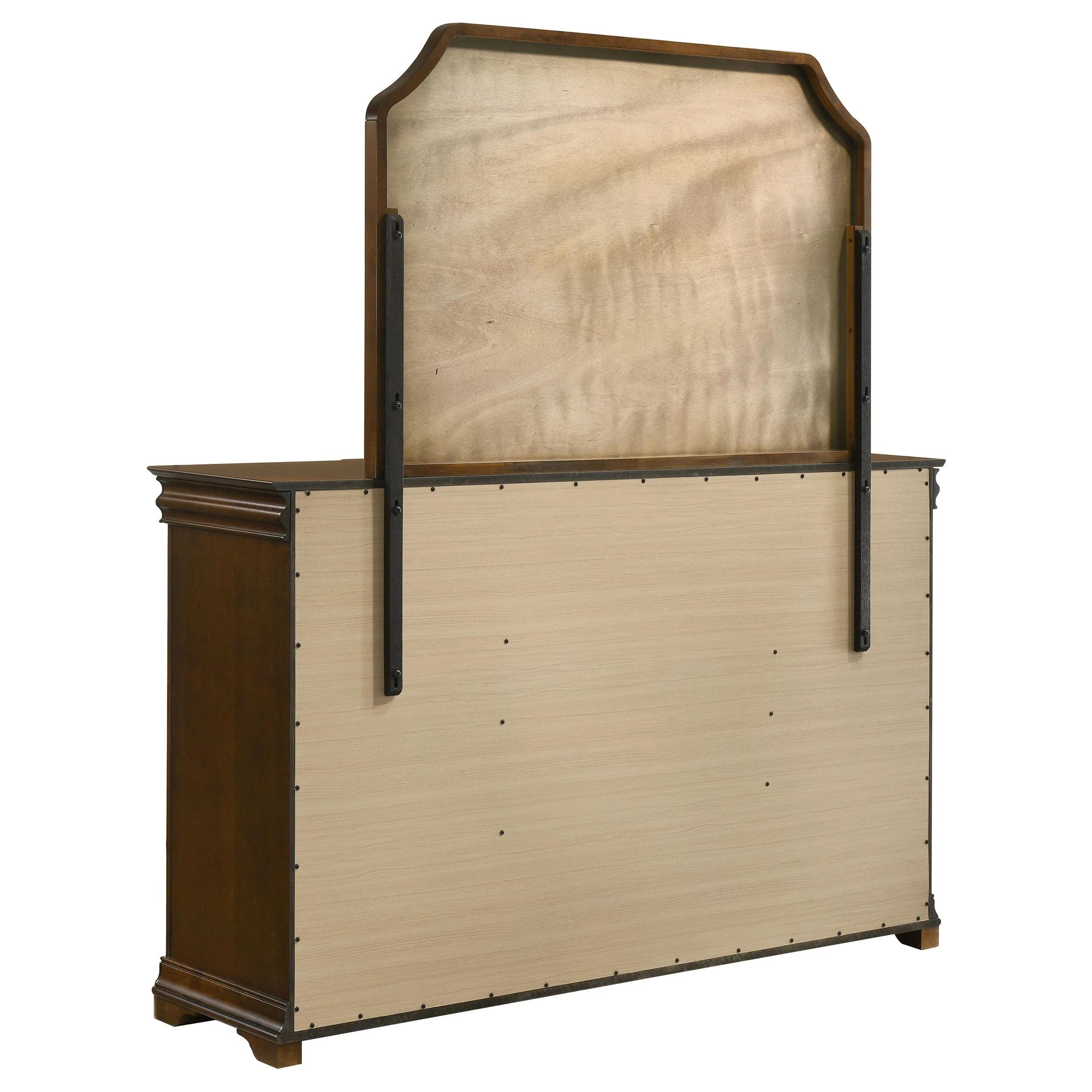 Garland 11-drawer Bedroom Dresser with Mirror Brown Cherry - Image 7