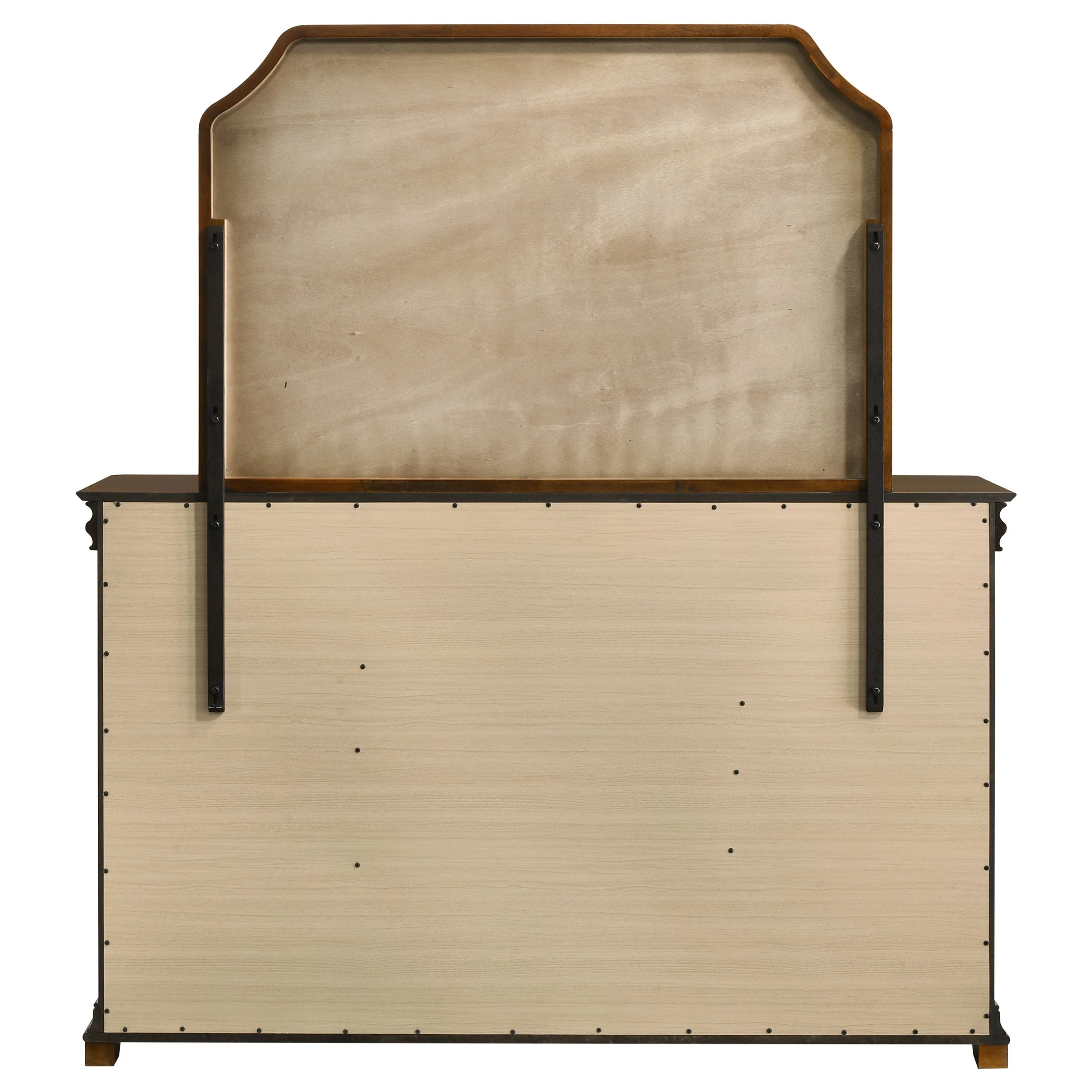 Garland 11-drawer Bedroom Dresser with Mirror Brown Cherry - Image 8
