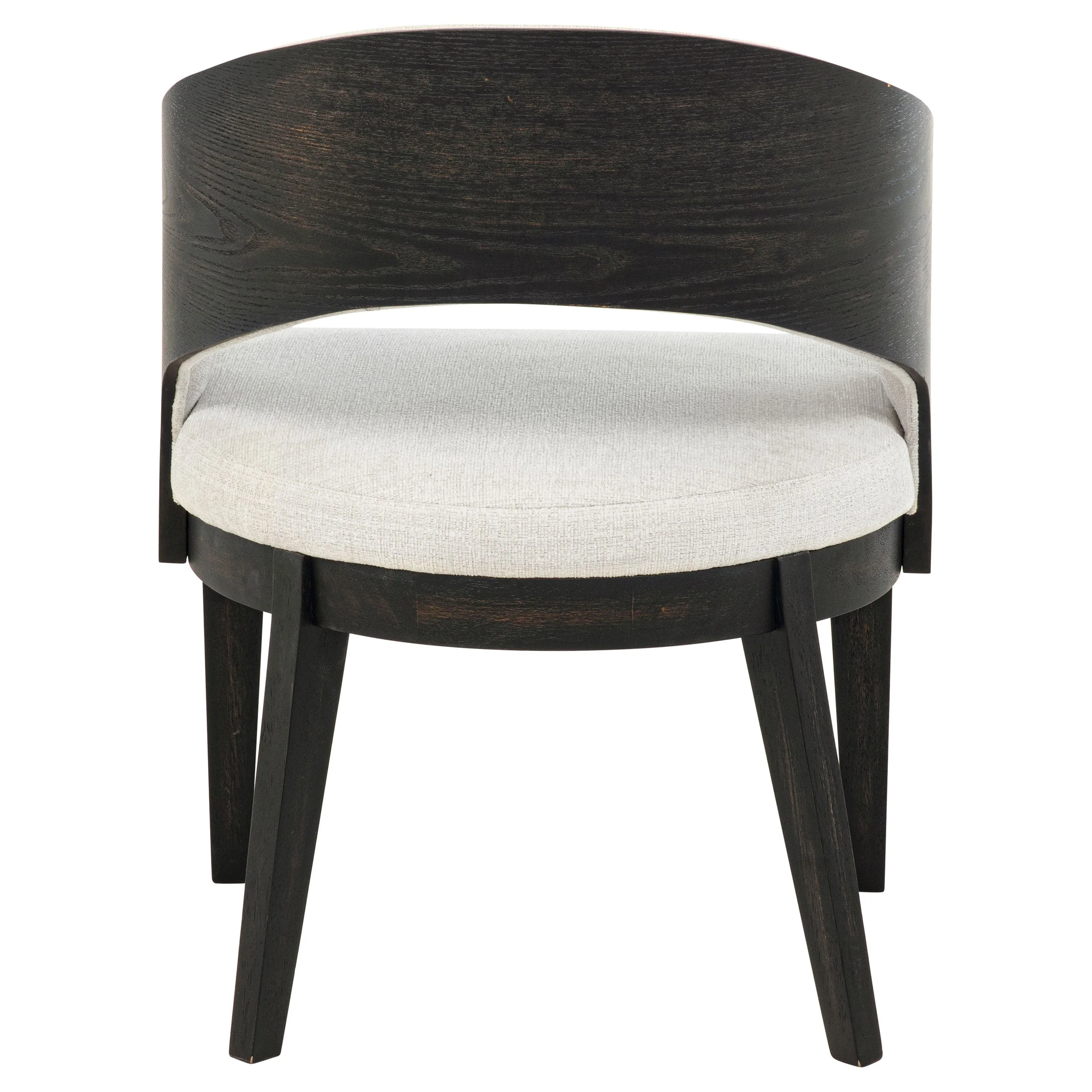 Leandro Upholstered Dining Arm Chair Cream (Set of 2) - Image 9