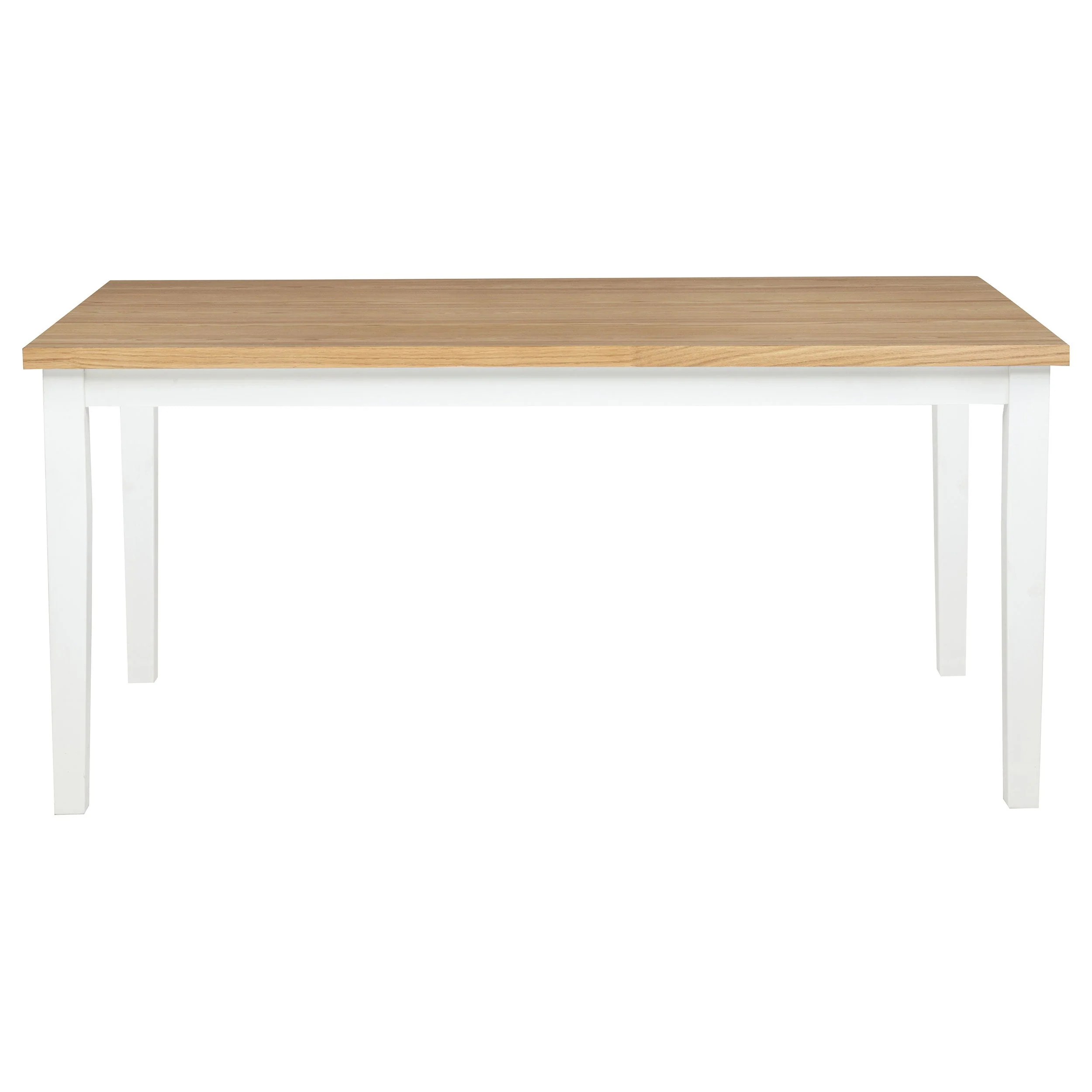 Andrews 66-inch Rectangular Dining Table Light Ash and White - Image 4