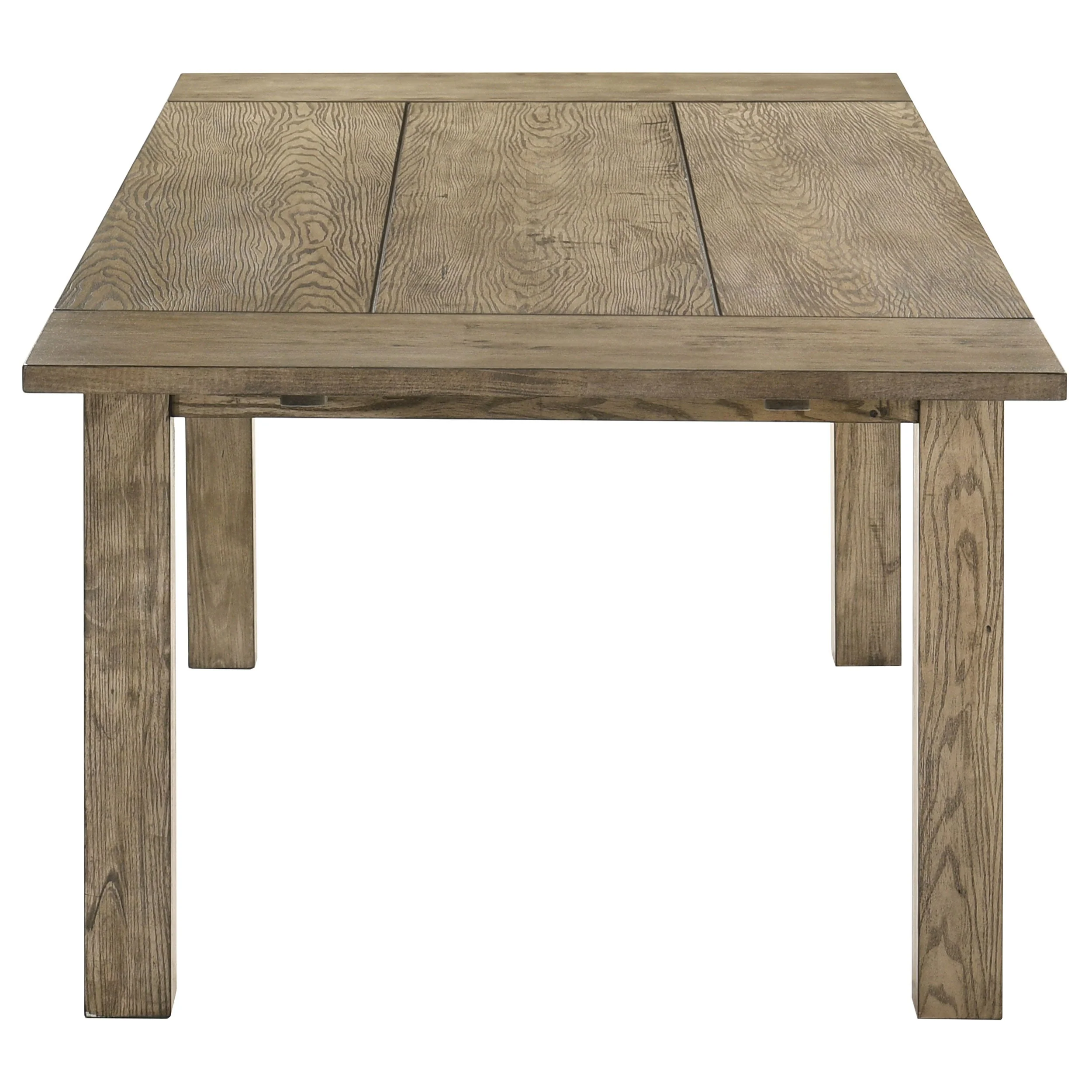 Cardova 87-inch Solid Wood Extension Dining Table Vineyard Oak - Image 8
