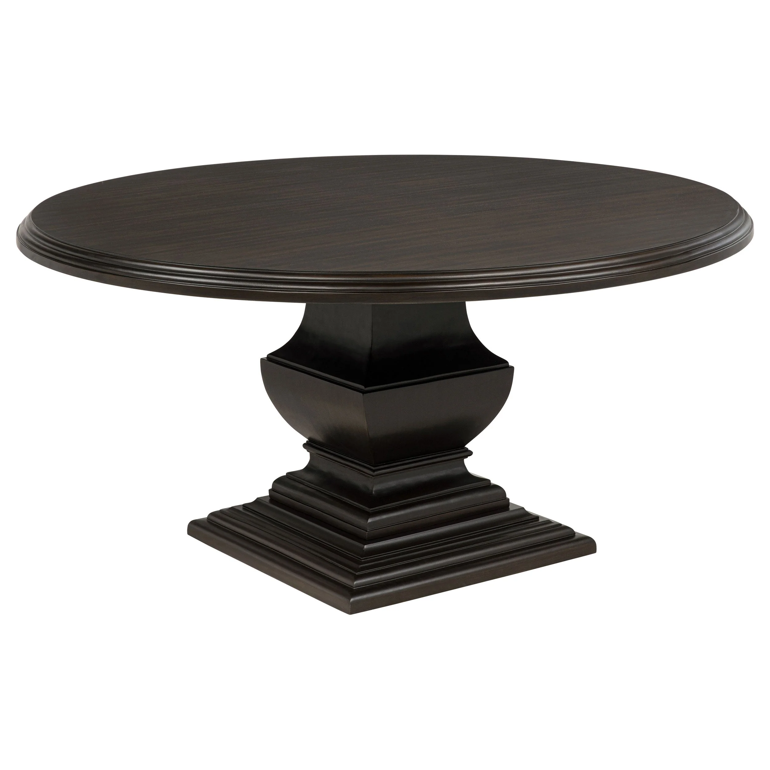 Twyla 60-inch Round Wood Dining Room Table Dark Cocoa - Image 2