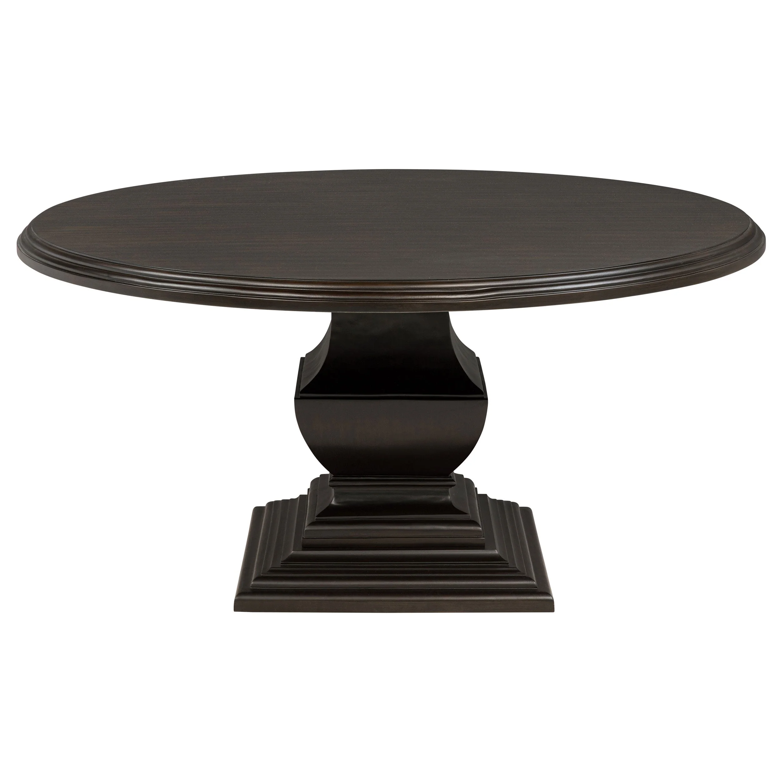 Twyla 60-inch Round Wood Dining Room Table Dark Cocoa - Image 4