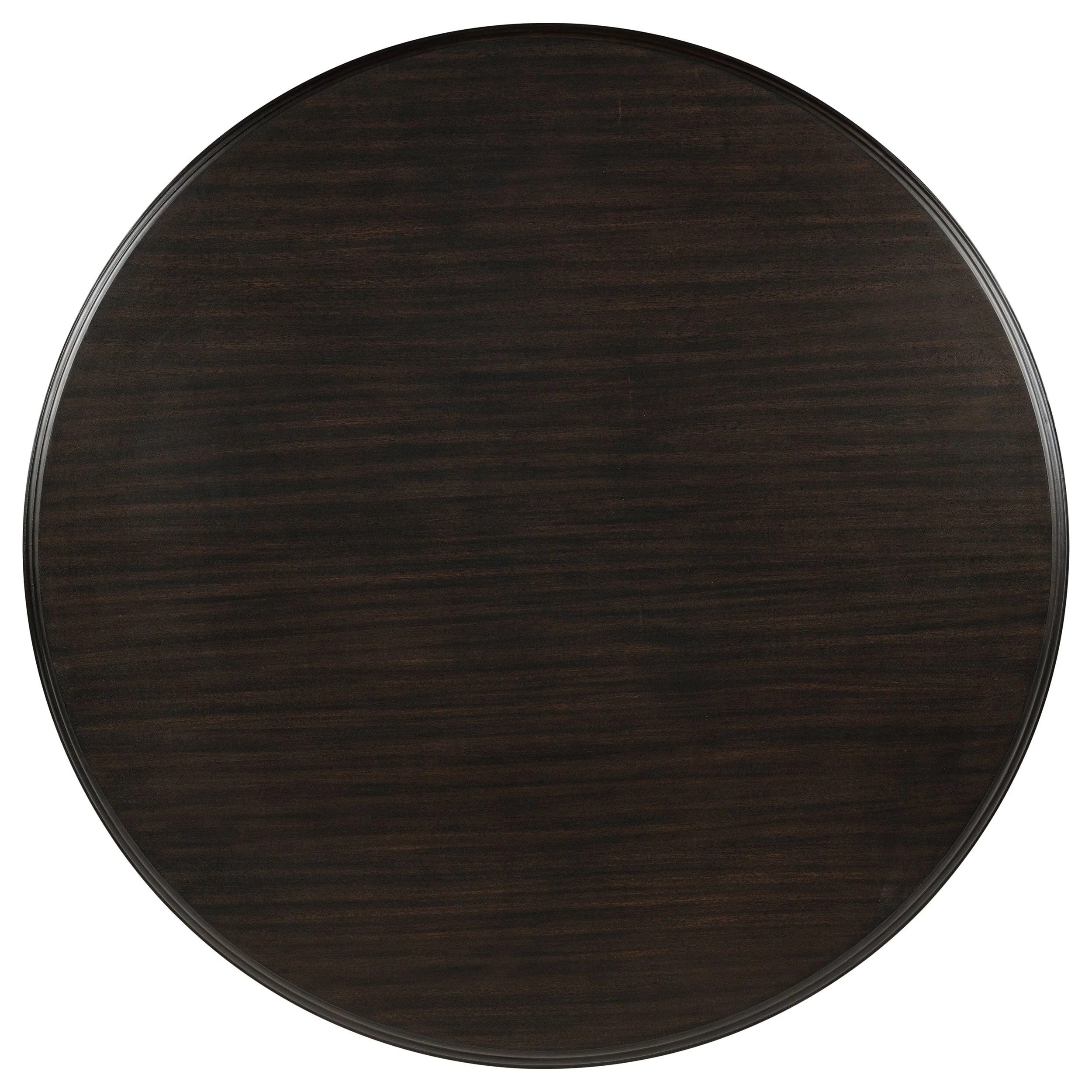 Twyla 60-inch Round Wood Dining Room Table Dark Cocoa - Image 5