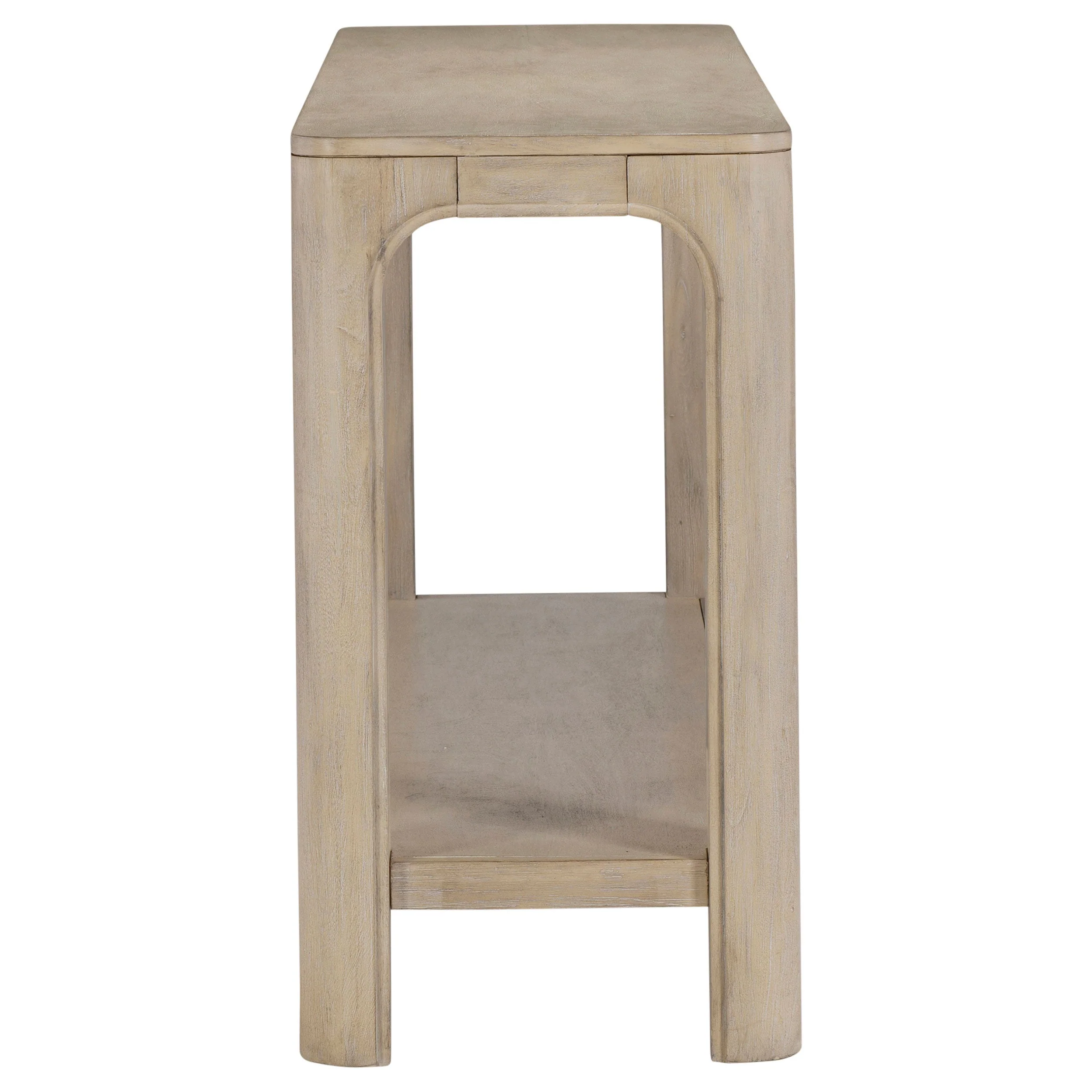 Solano 64-inch Entryway Console Sofa Table Weathered Mango - Image 7