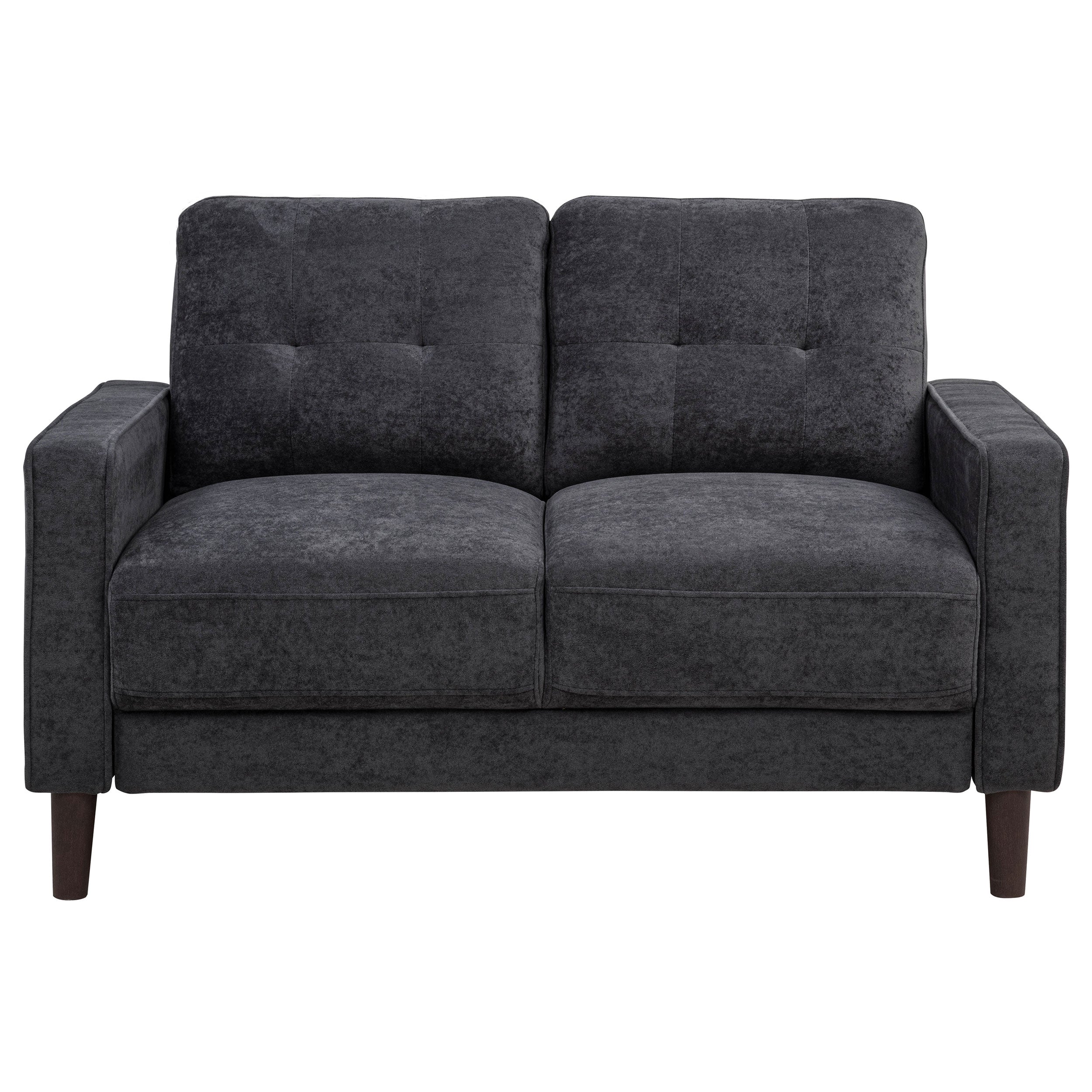 Bowen II Fabric Upholstered Track Arm Loveseat - Image 8