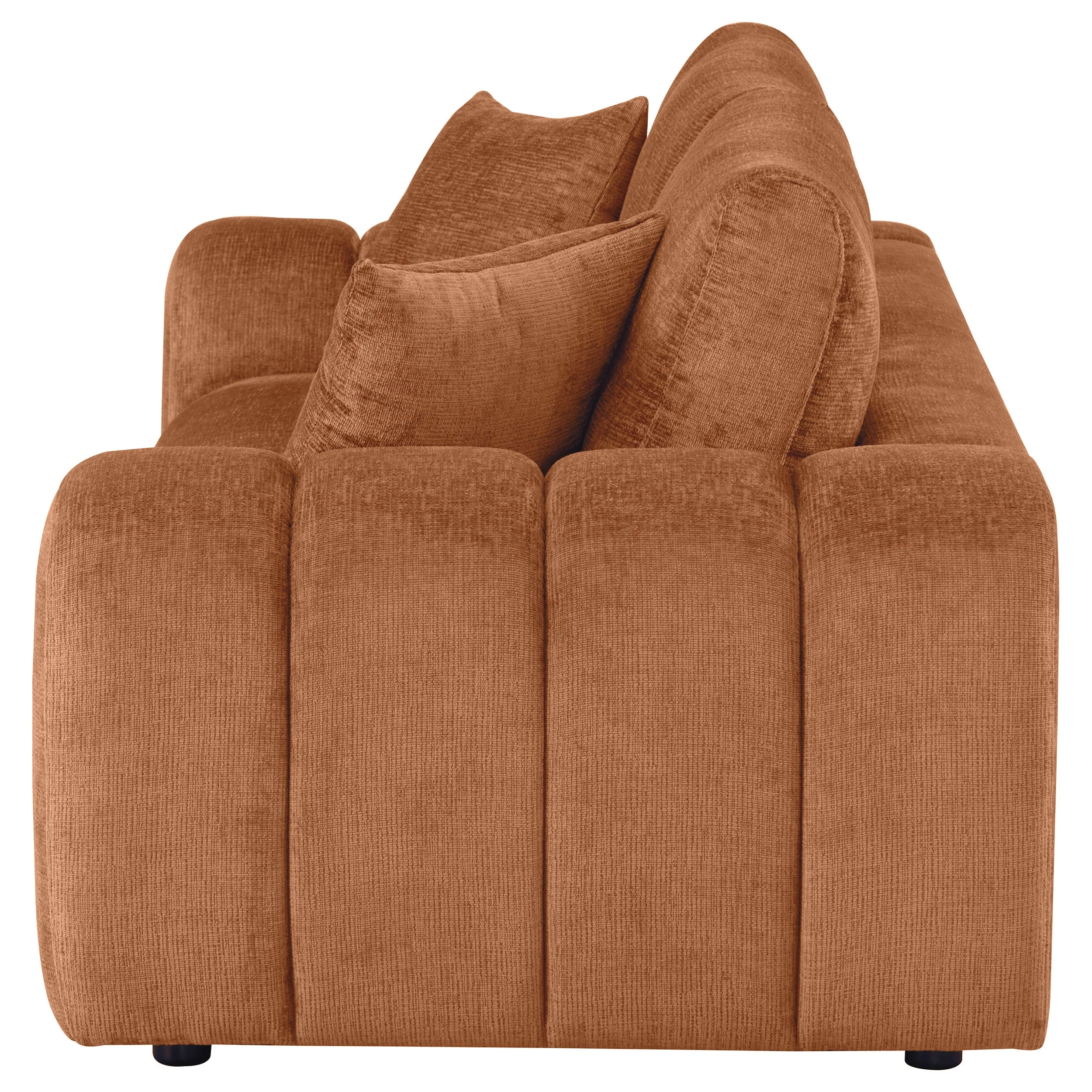 Burnett Chenille Upholstered Wide Arm Sofa - Image 11