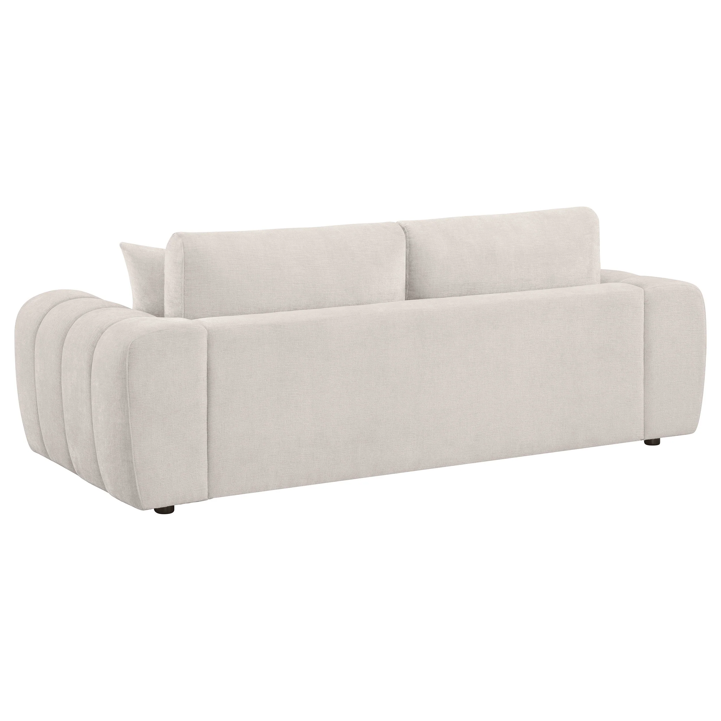 Burnett Chenille Upholstered Wide Arm Sofa - Image 14