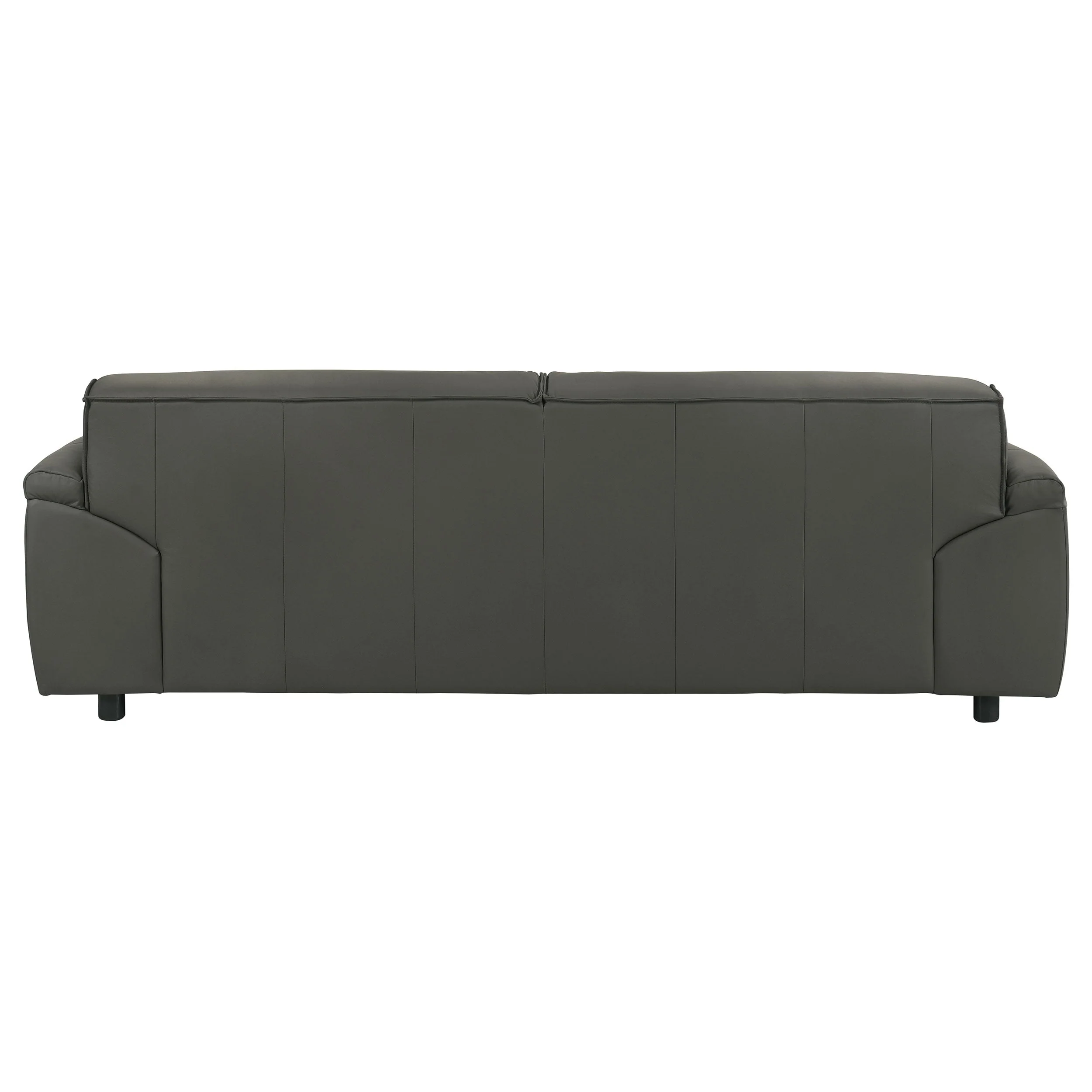 Buxton Top Grain Leather Upholstered Sofa - Image 16