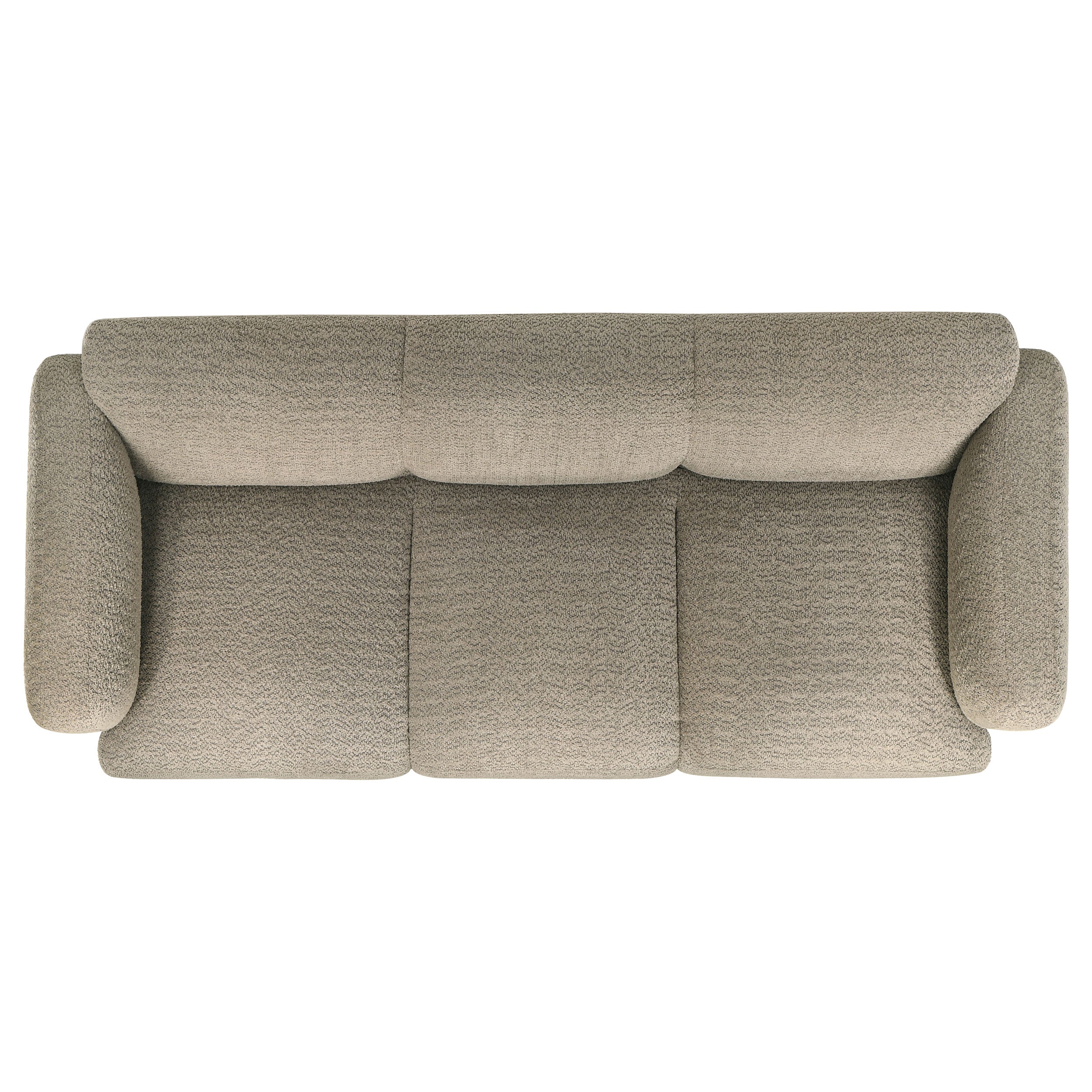 Dorset Fabric Upholstered Round Track Arm Sofa - Image 20