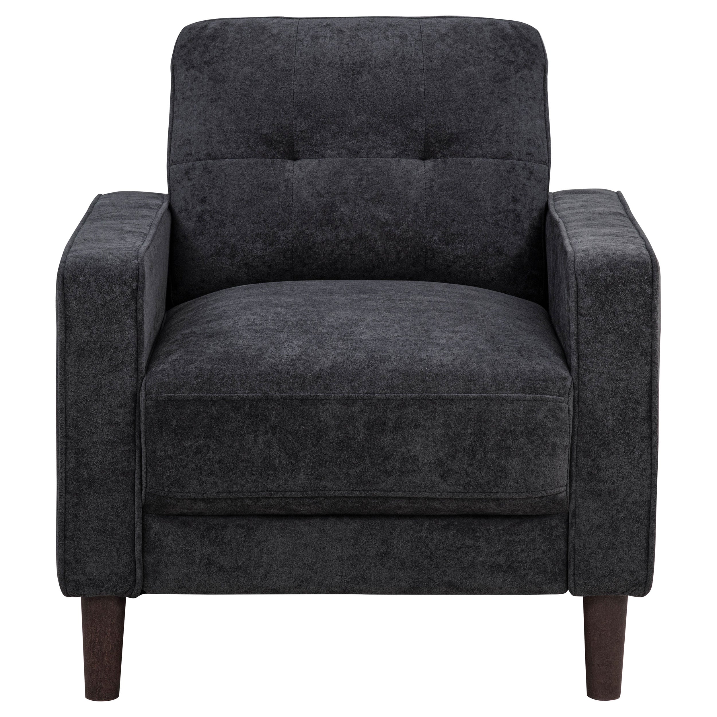 Bowen II Fabric Upholstered Track Arm Accent Chair - Image 8
