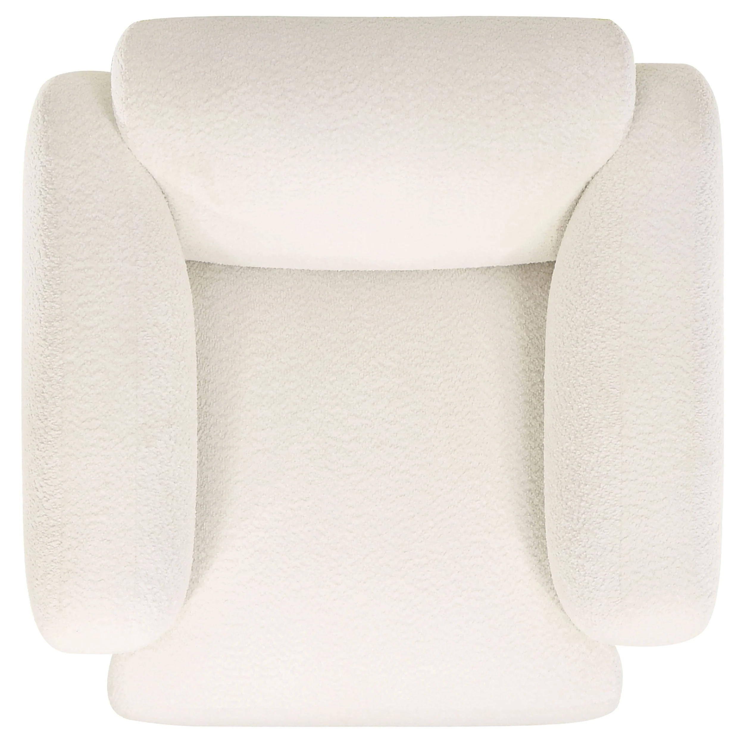 Dorset Fabric Upholstered Round Track Arm Accent Chair - Image 19