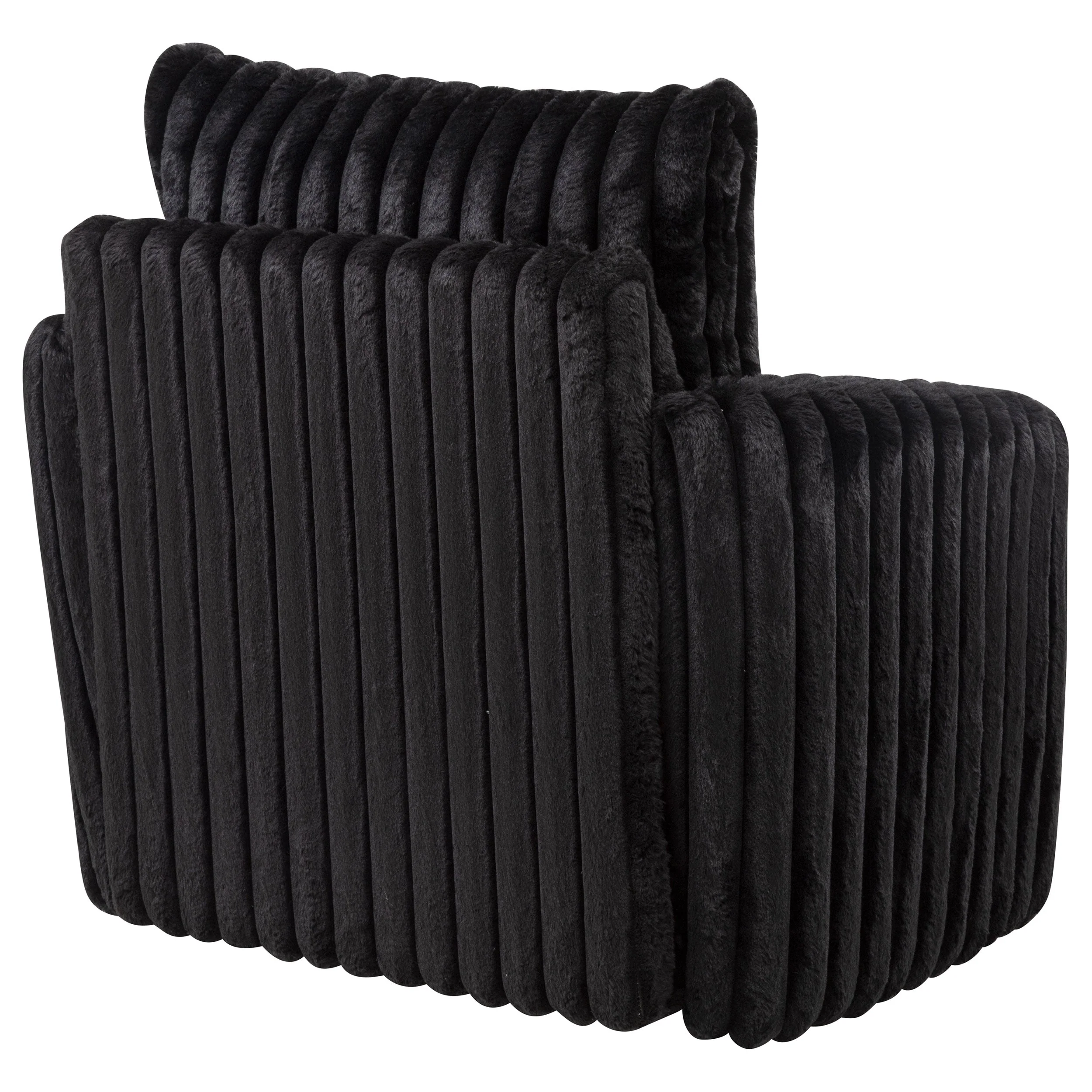 Sarco Corduroy Upholstered Swivel Accent Arm Chair - Image 18