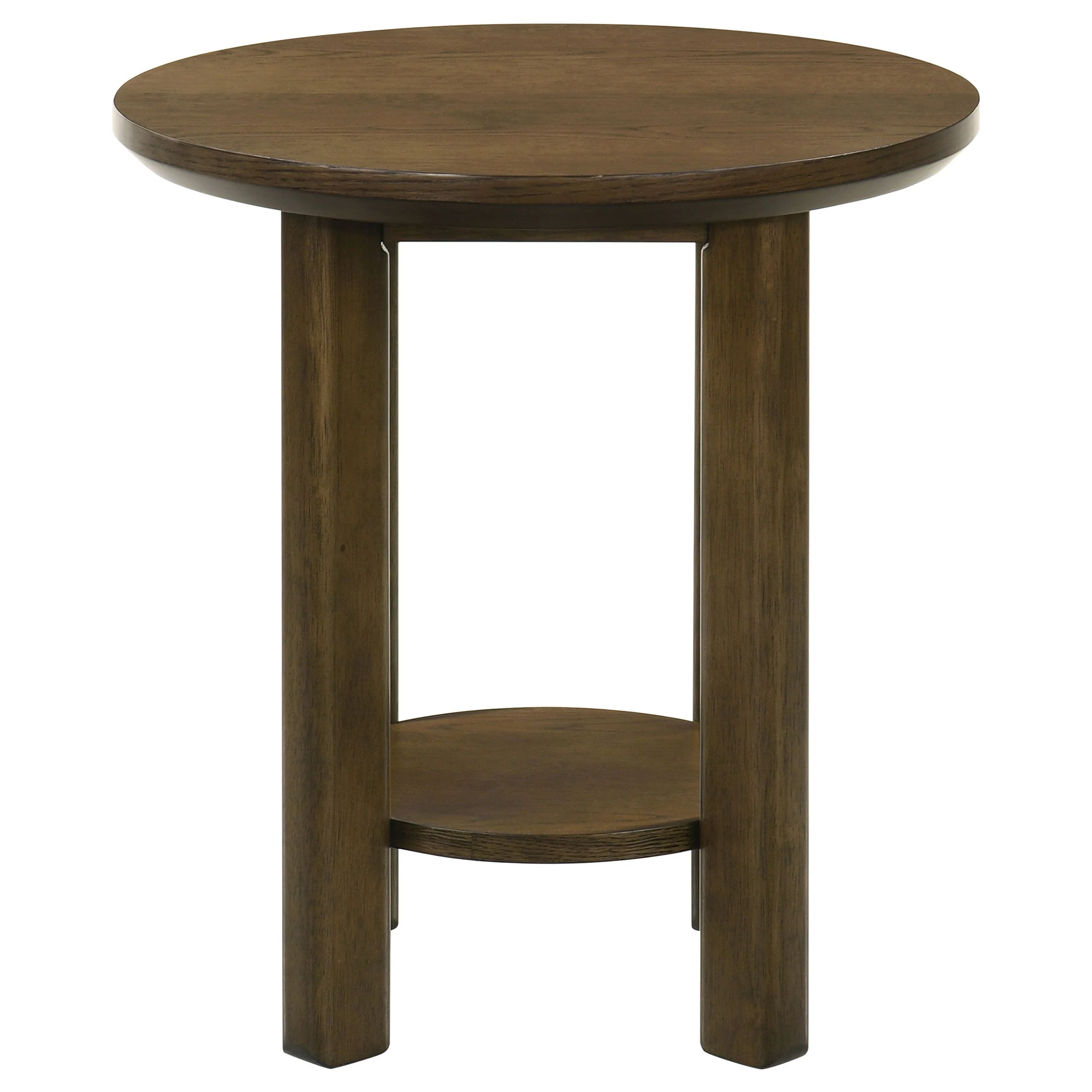 Ottowa Round Wood Coffee Table Set - Image 20