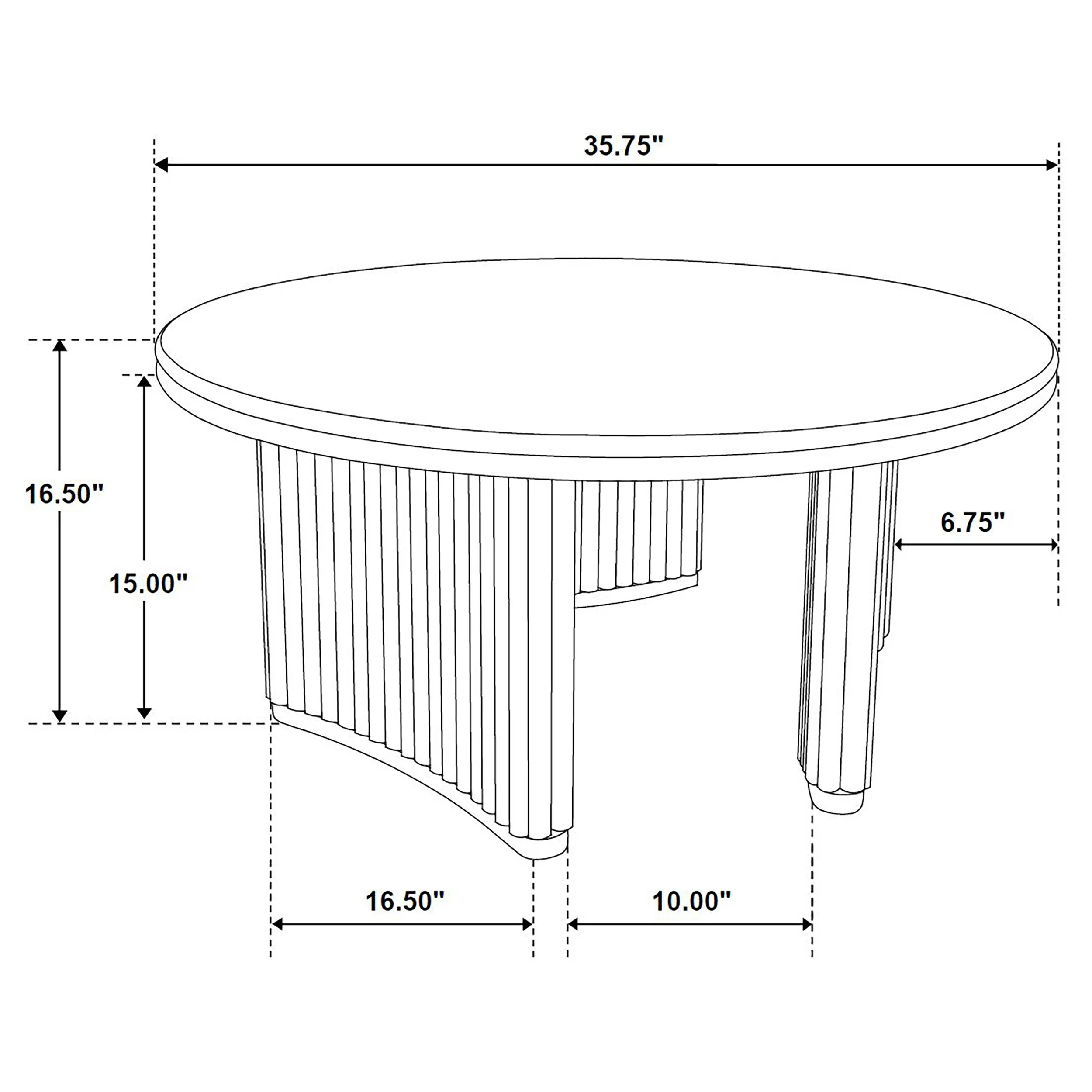 Adina Rectangular Wood Coffee Table - Image 14