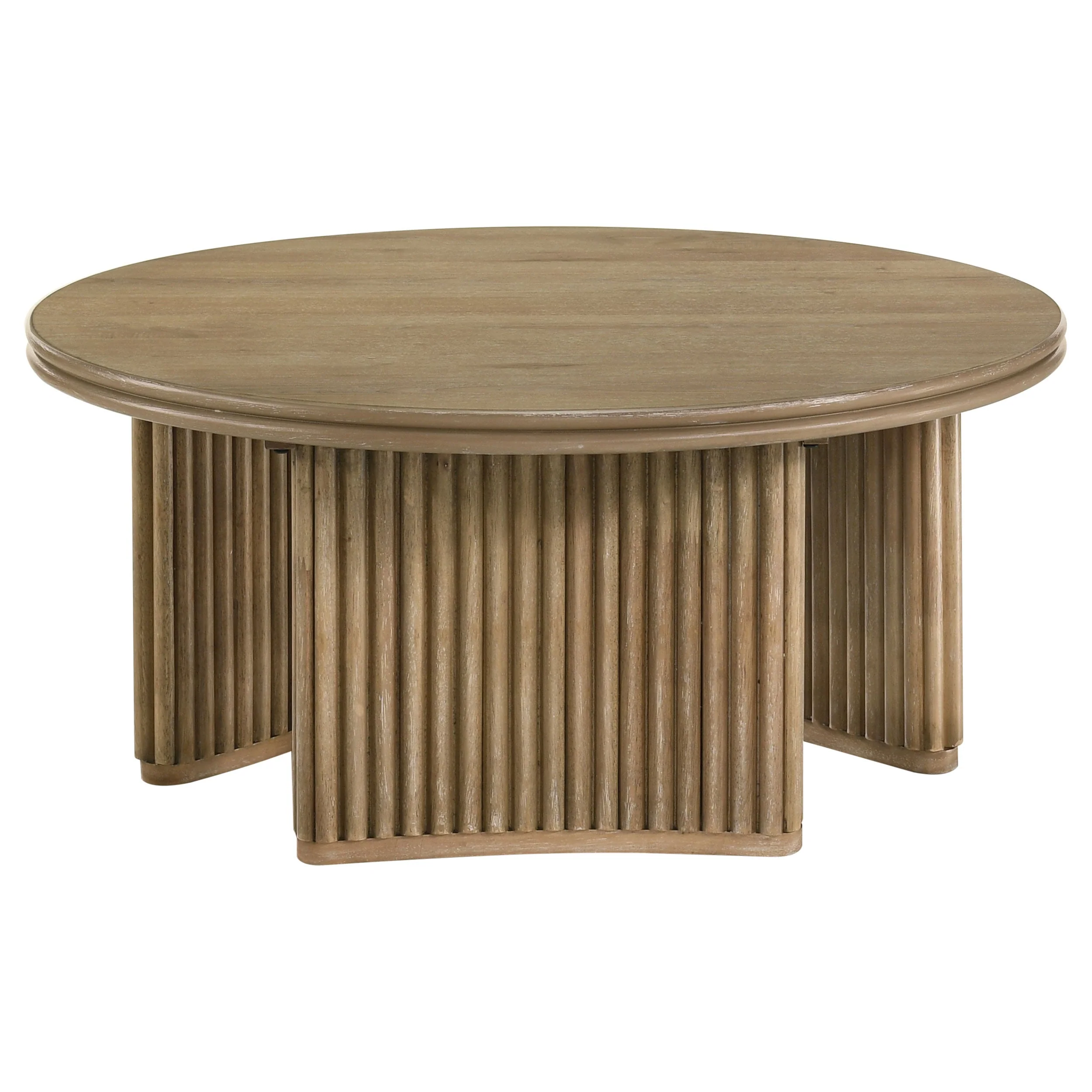 Adina Rectangular Wood Coffee Table - Image 8