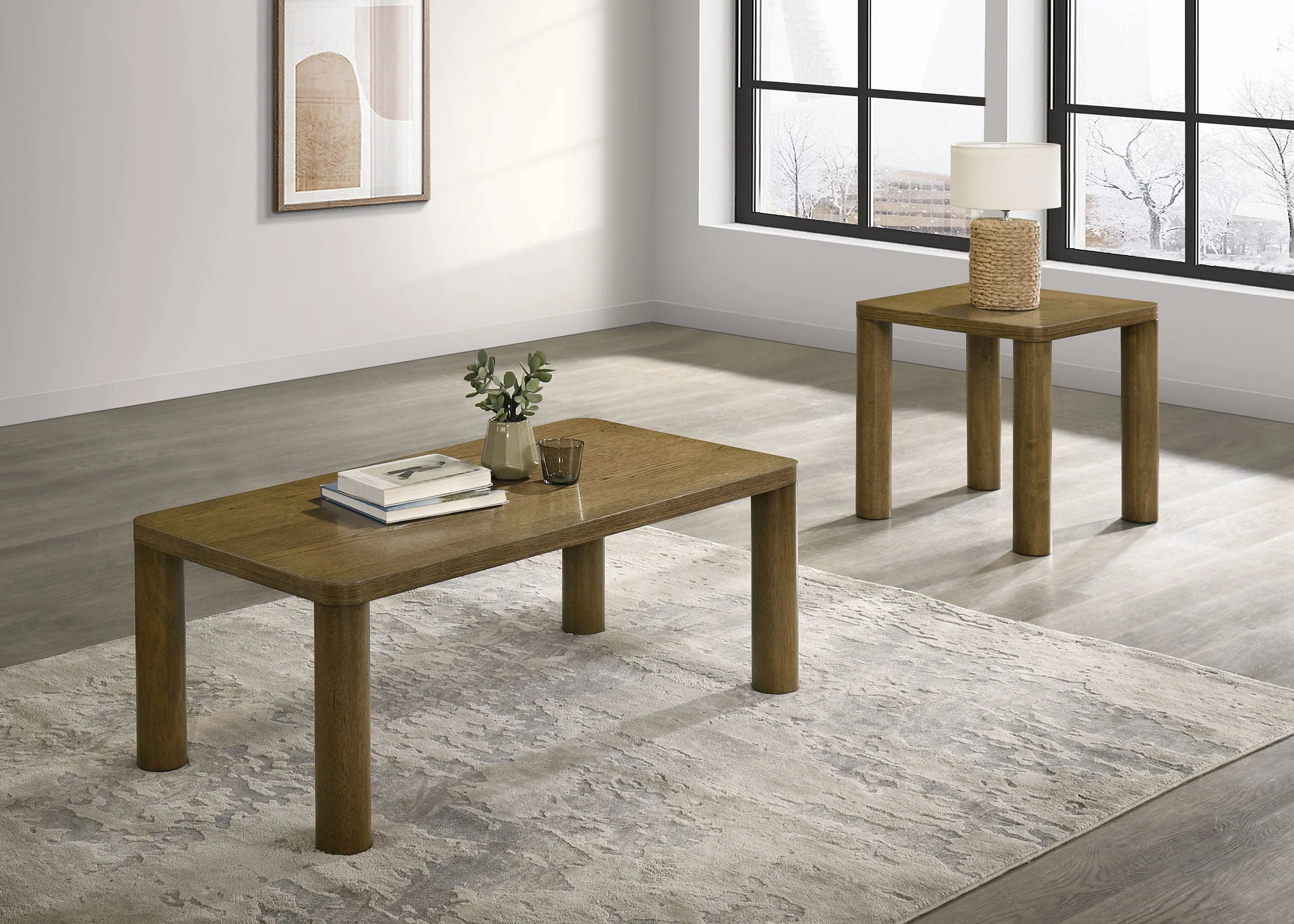 Castlewood Engineered Wood Cocktail Coffee Table - Image 19