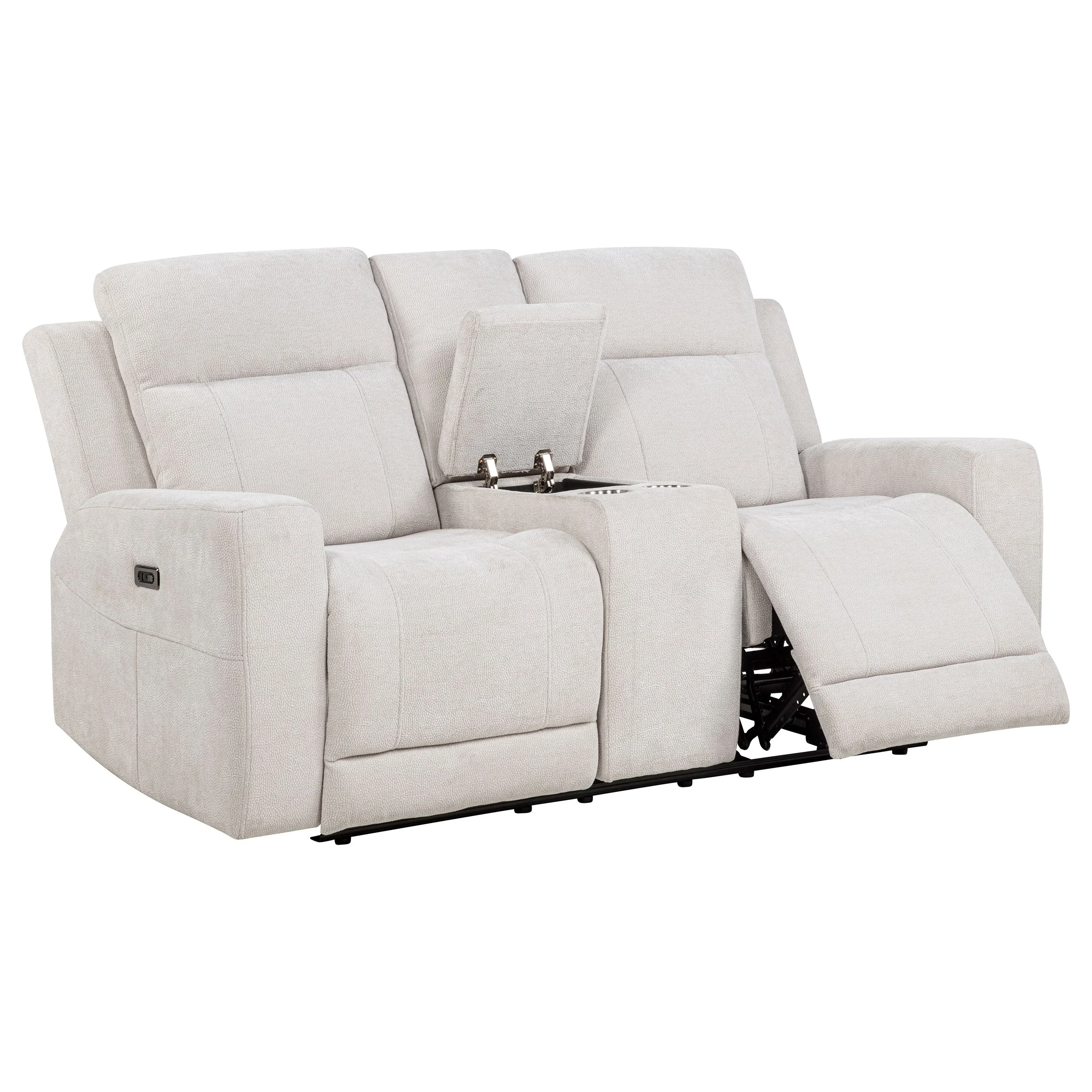 Kennett Chenille Power Reclining Sofa Set - Image 37