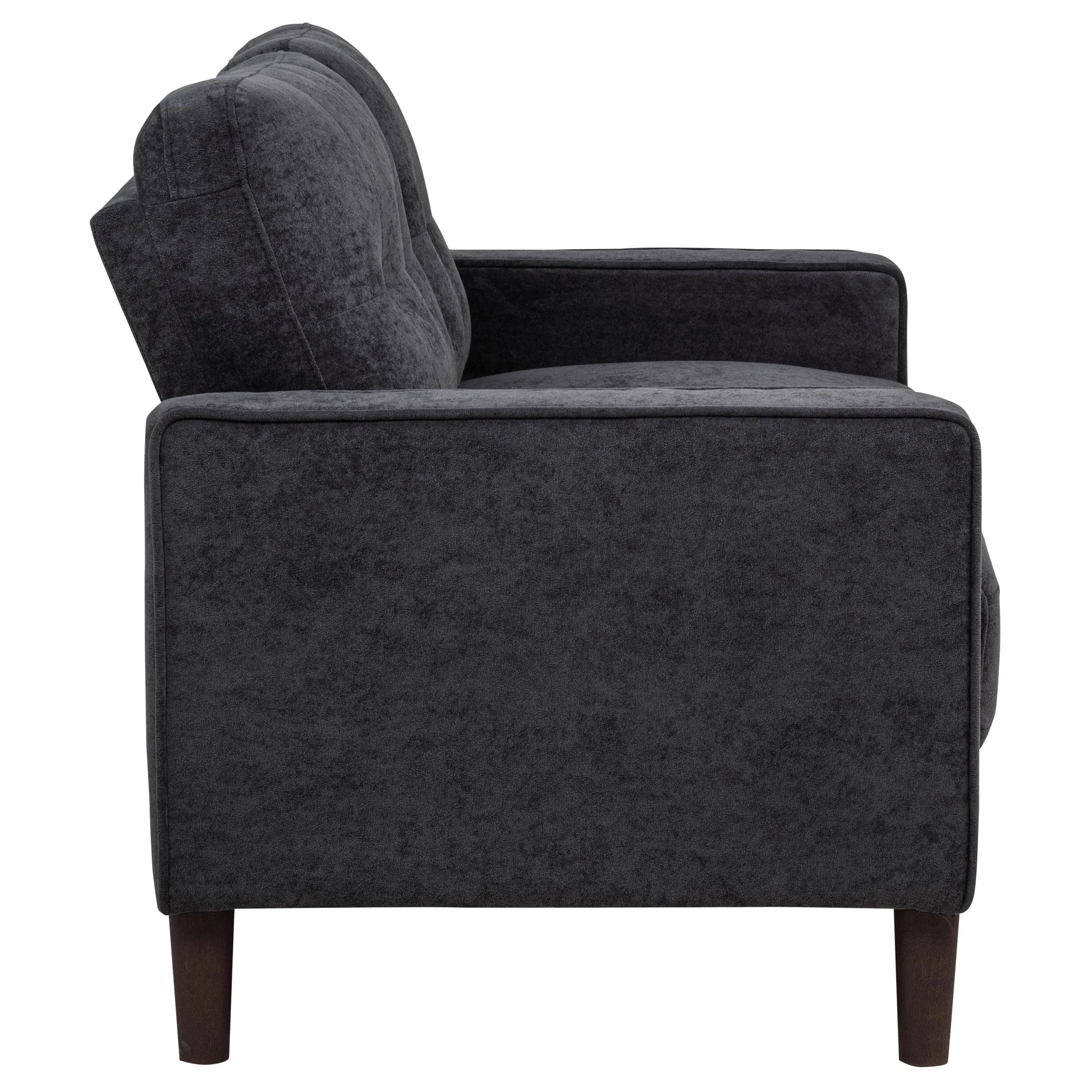 Bowen II Fabric Upholstered Track Arm Sofa Set - Image 44