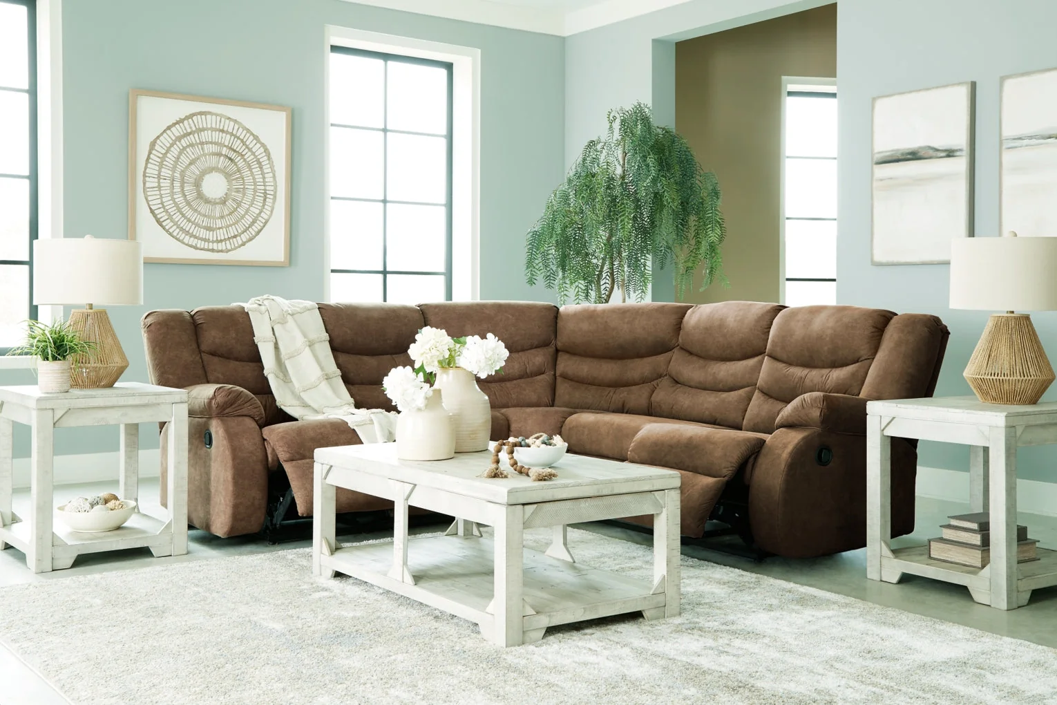 Partymate 2-Piece Reclining Sectional - Image 8