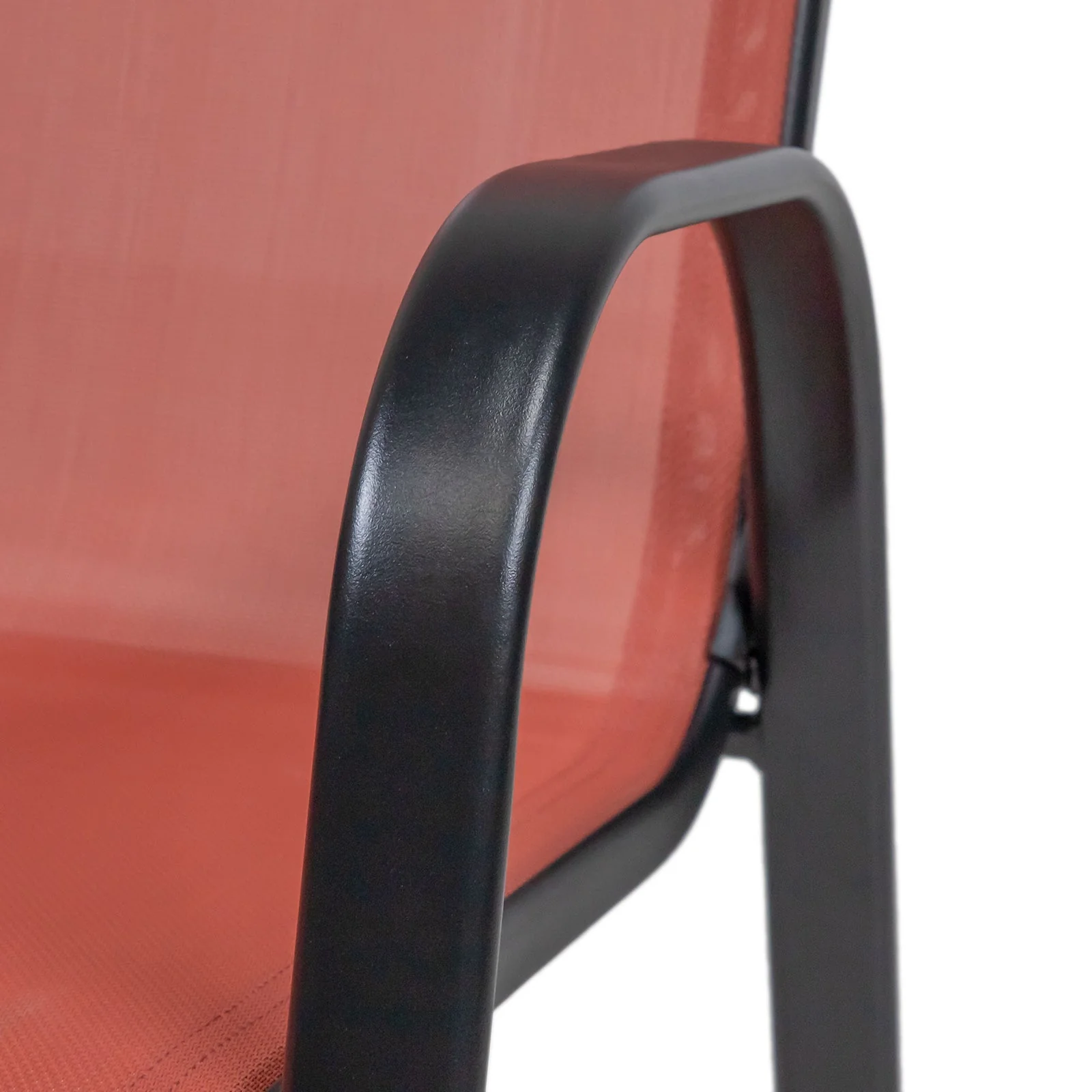 Pierro Red Stacking Chair (Set of 2) - Image 3
