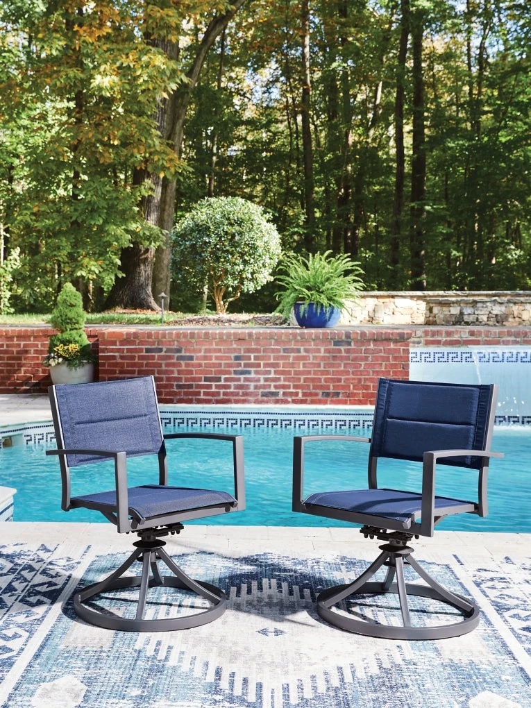 Point Bonita Sling Swivel Chair - Image 2