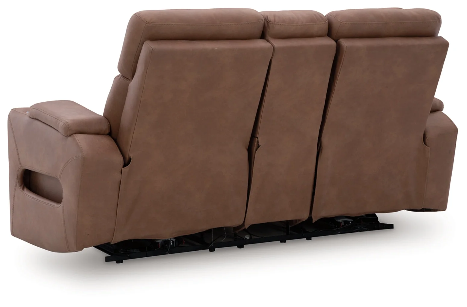 Point Clear Power Reclining Loveseat/Console/Adjustable Headrest - Image 6