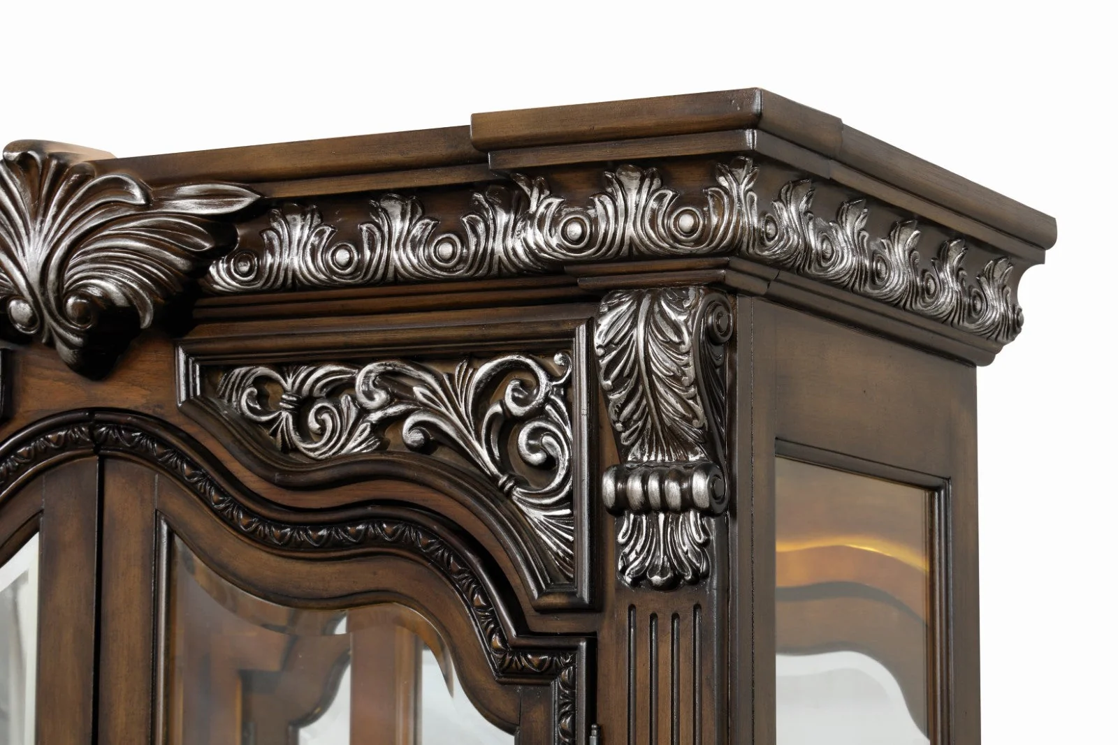 Promenade Dark Brown Curio - Image 5