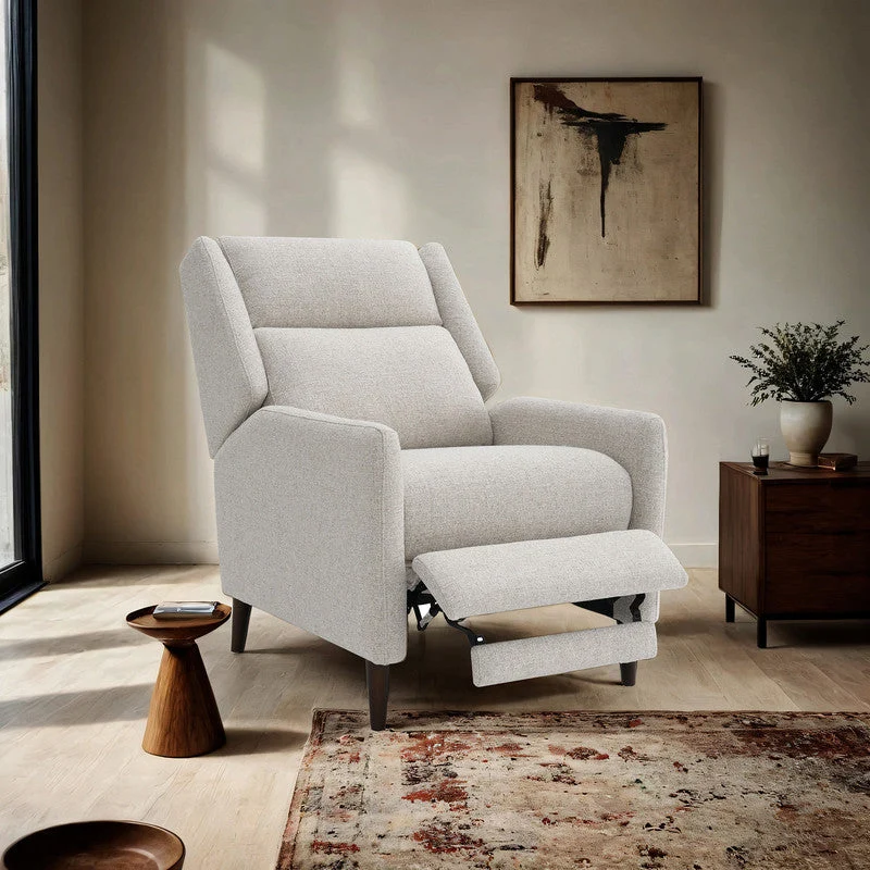 Psyche Beige Pushback Recliner - Image 2