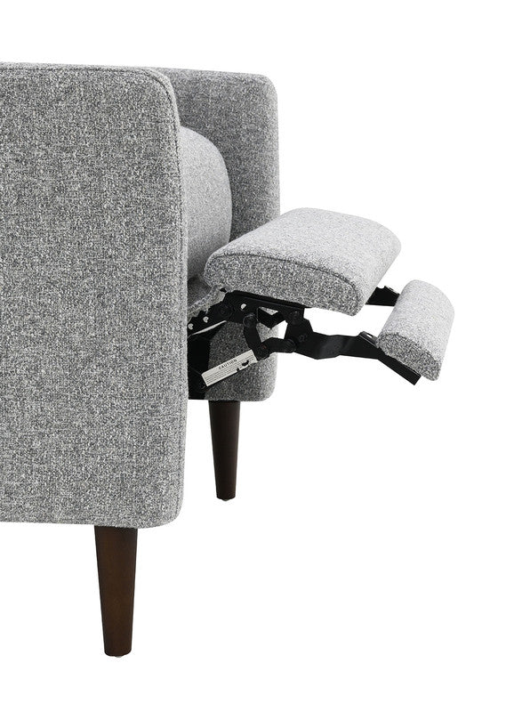 Psyche Gray Pushback Recliner - Image 7