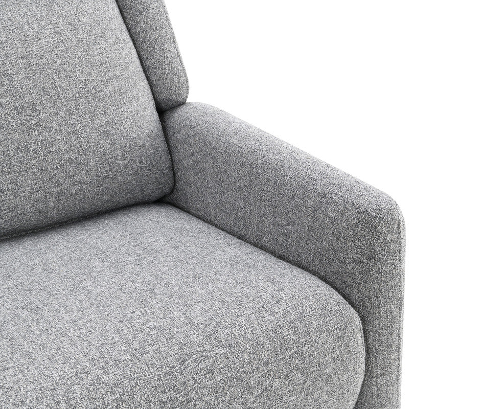 Psyche Gray Pushback Recliner - Image 8