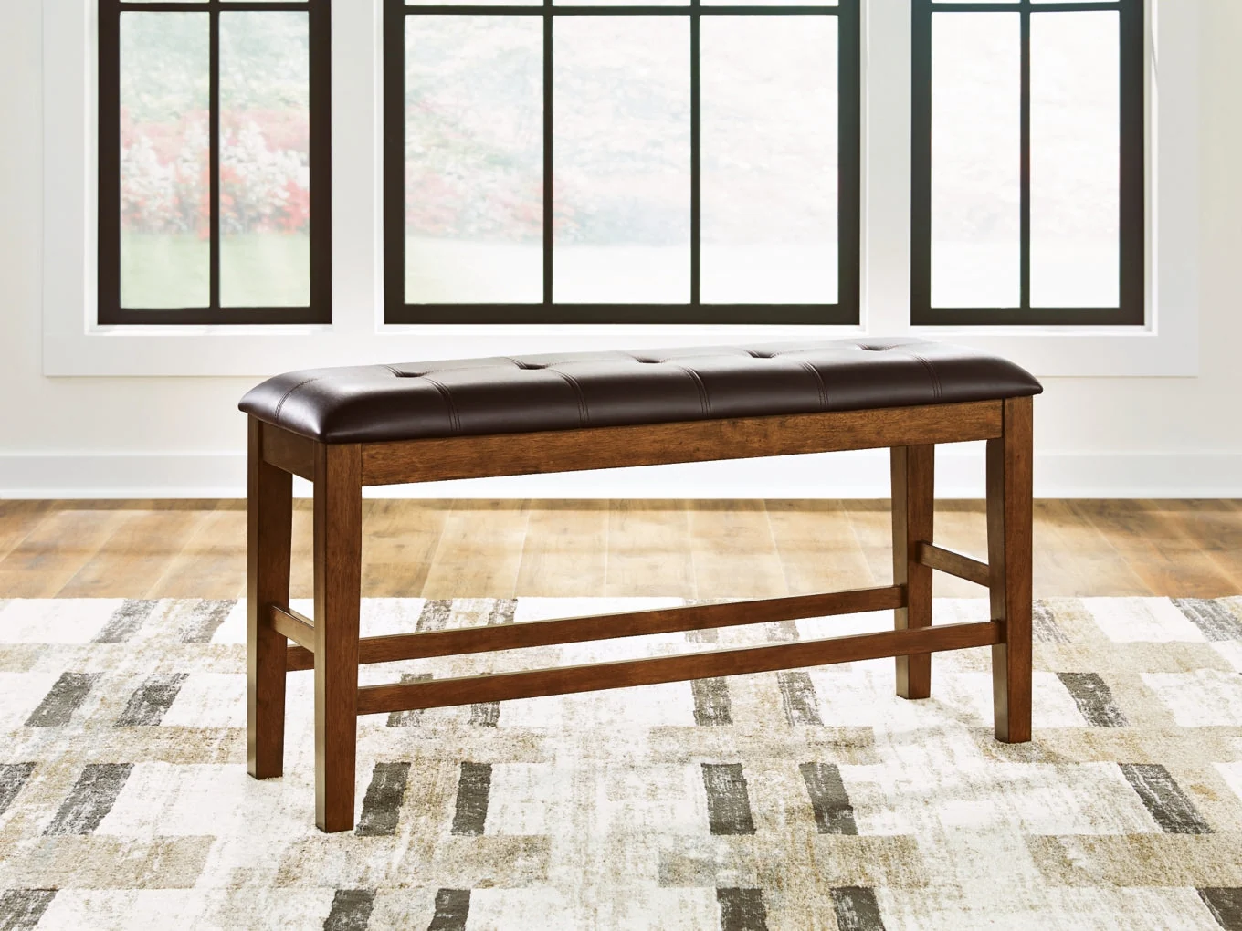 Ralene DBL Counter Upholstered Bench - Image 2