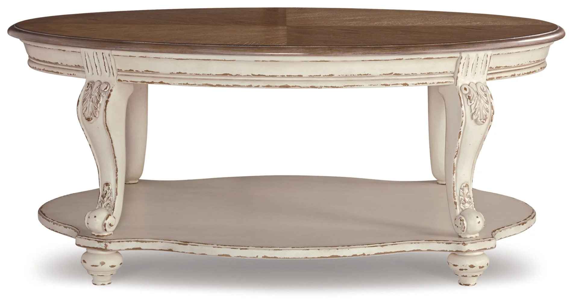 Realyn Oval Cocktail Table - Image 5